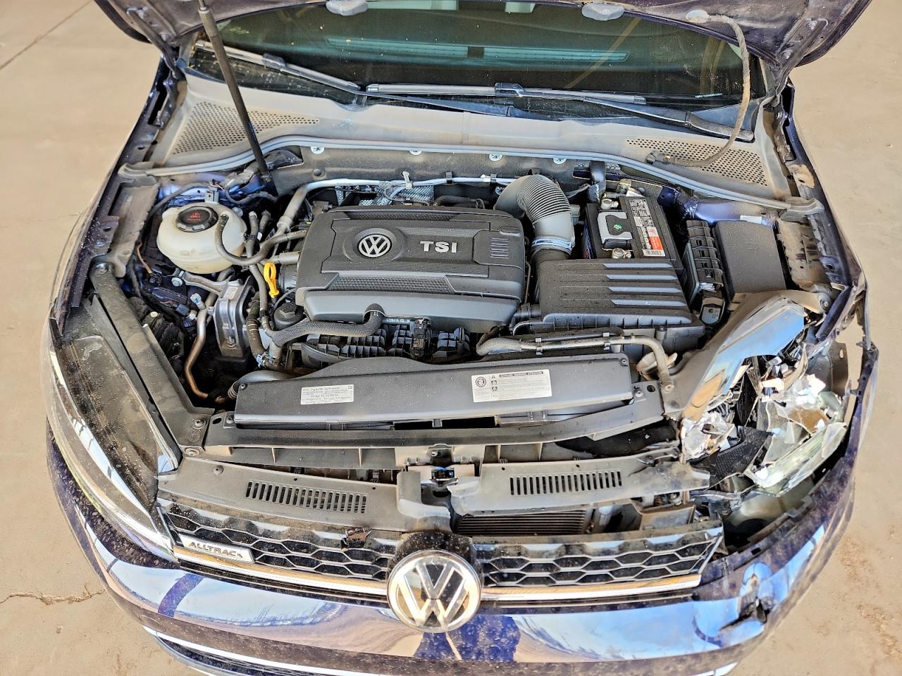 2019 Volkswagen Golf Alltrack S Blue vin: 3VWH17AU4KM515641