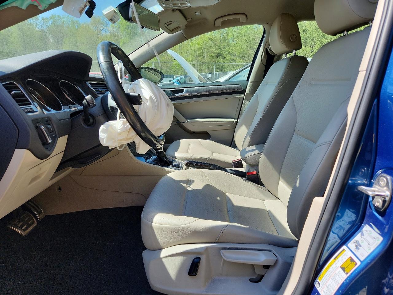 2018 Volkswagen Golf Alltrack S Blue vin: 3VWH17AU6JM768832