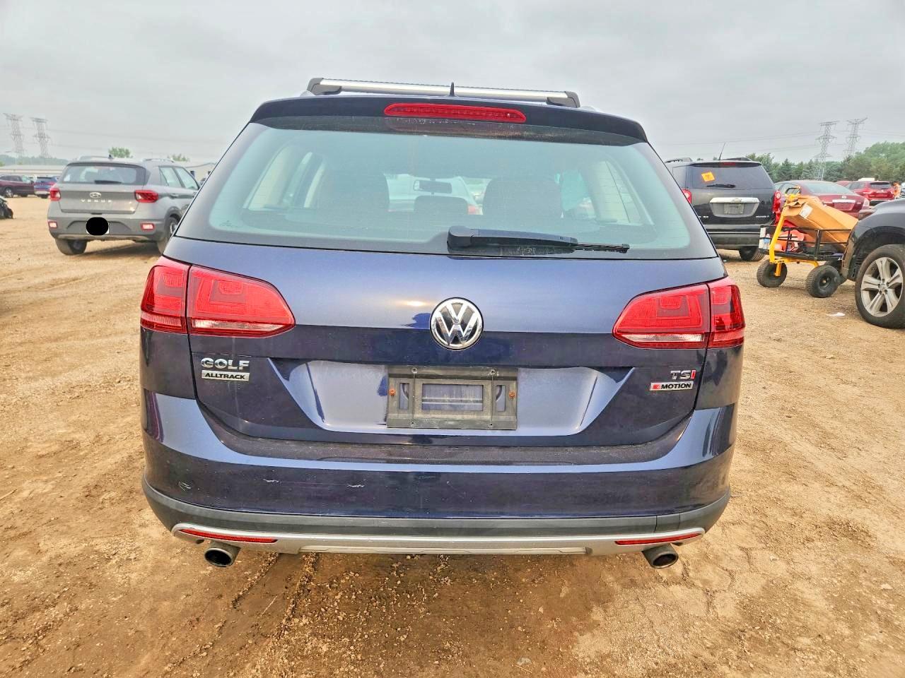 2017 Volkswagen Golf Alltrack S Blue vin: 3VWH17AU7HM528537