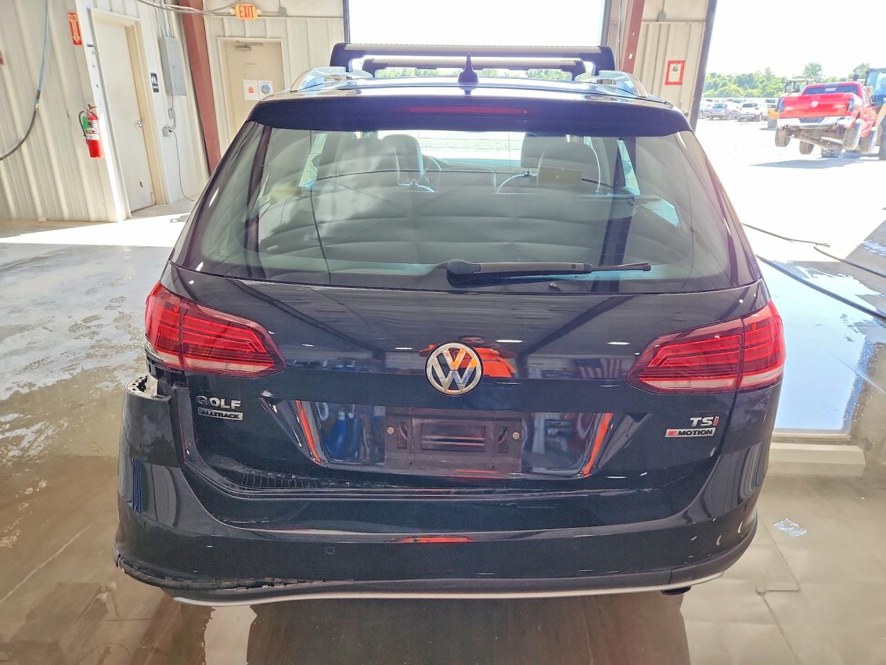 2018 Volkswagen Golf Alltrack S Black vin: 3VWH17AU9JM756237
