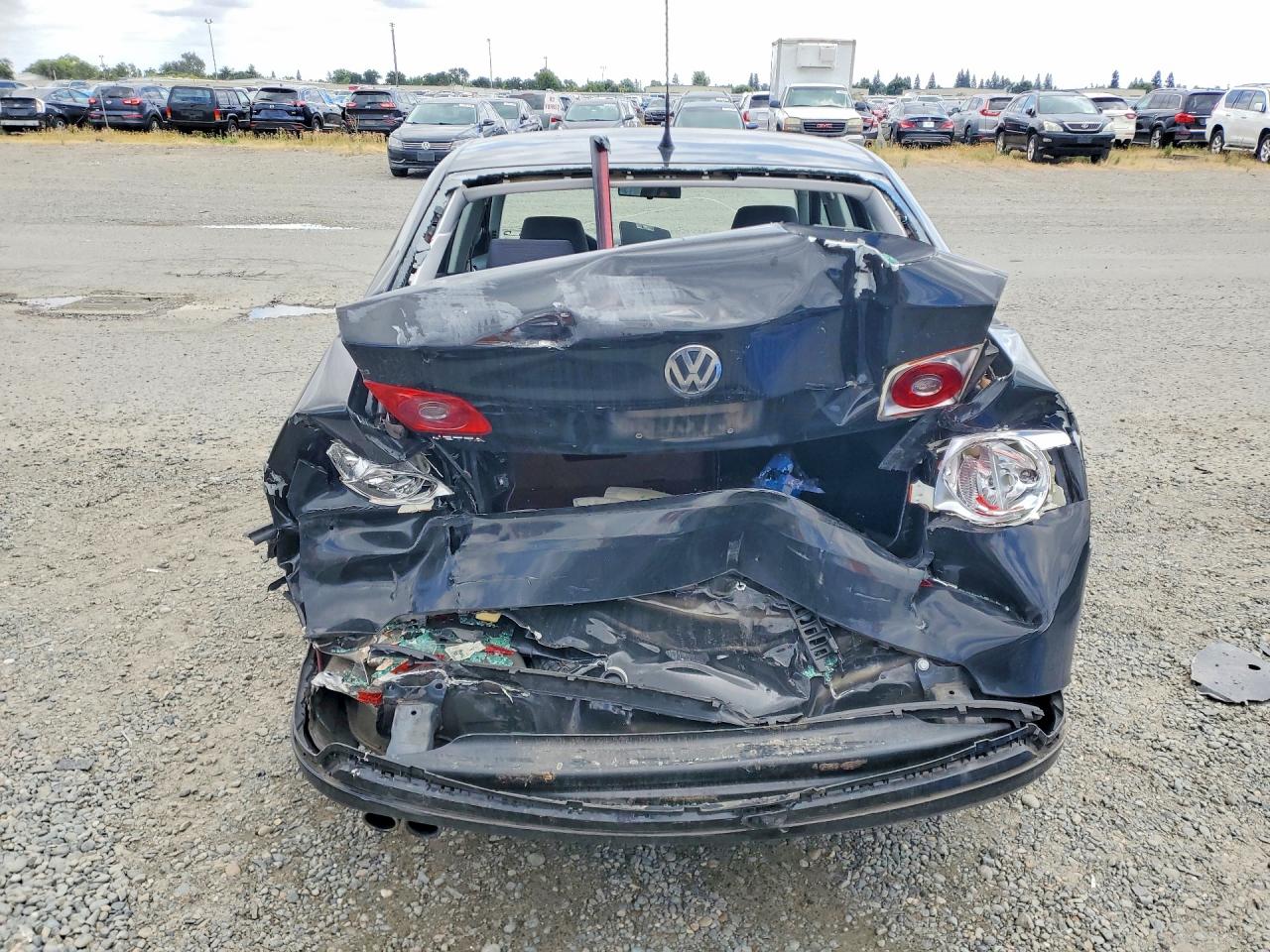 2007 Volkswagen Jetta 2.5 Black vin: 3VWHG71K27M098640
