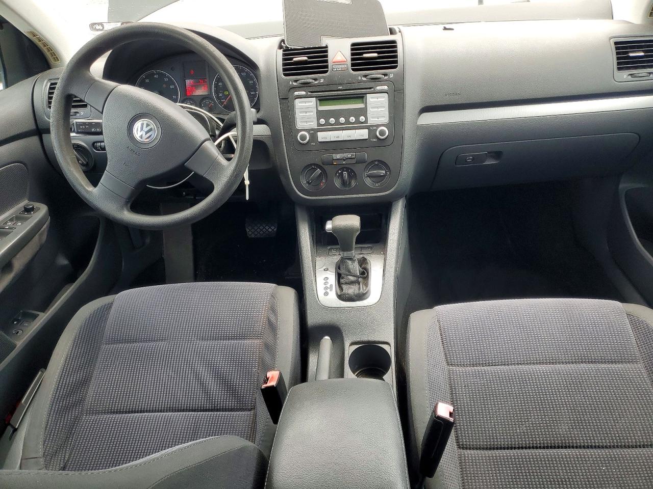 2007 Volkswagen Jetta 2.5 Black vin: 3VWHG71K27M098640