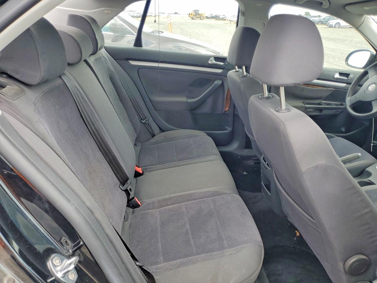 2007 Volkswagen Jetta 2.5 Black vin: 3VWHG71K27M098640