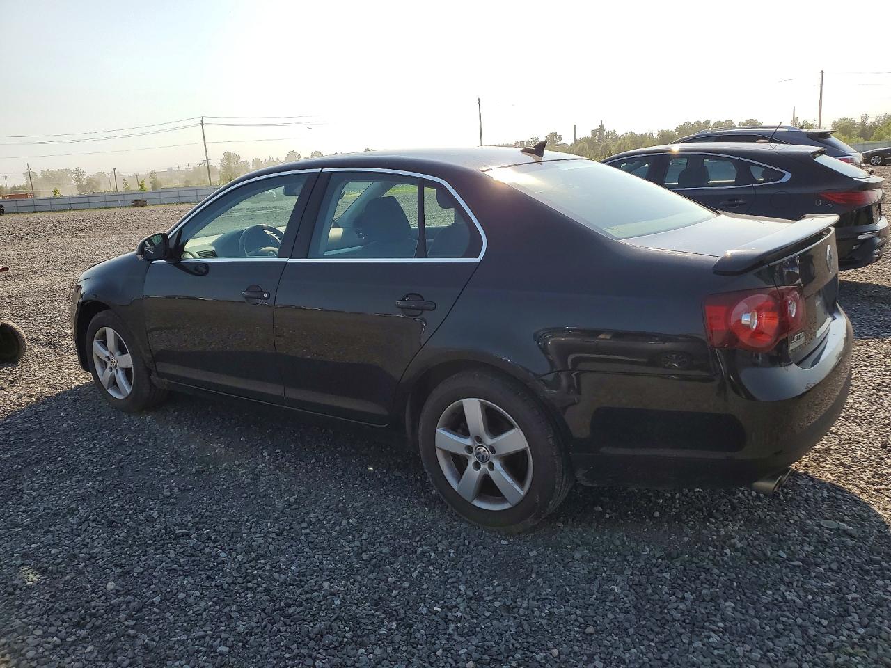 2009 Volkswagen Jetta 2.5 Черный vin: 3VWHM71K29M147928