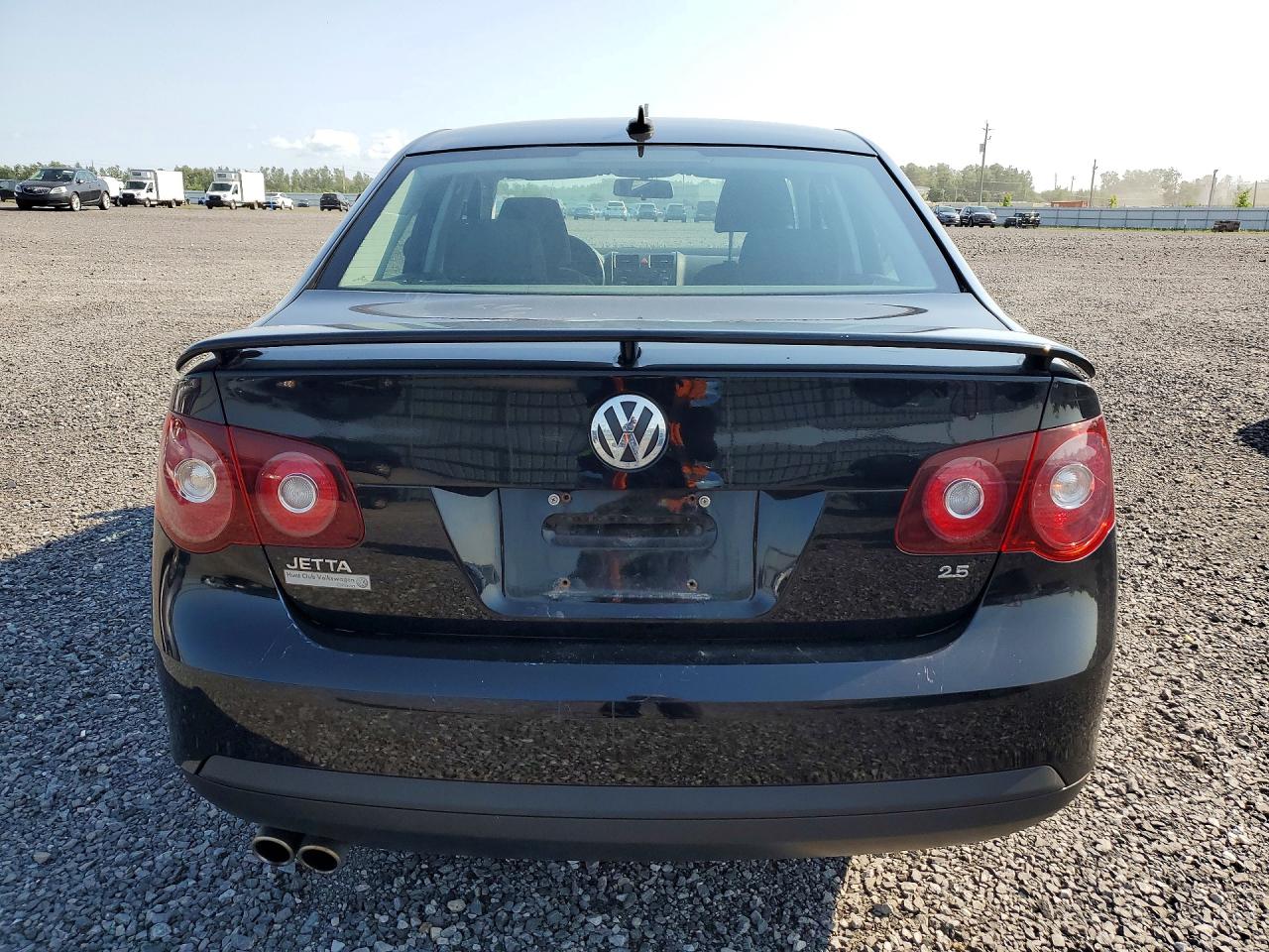 2009 Volkswagen Jetta 2.5 Черный vin: 3VWHM71K29M147928