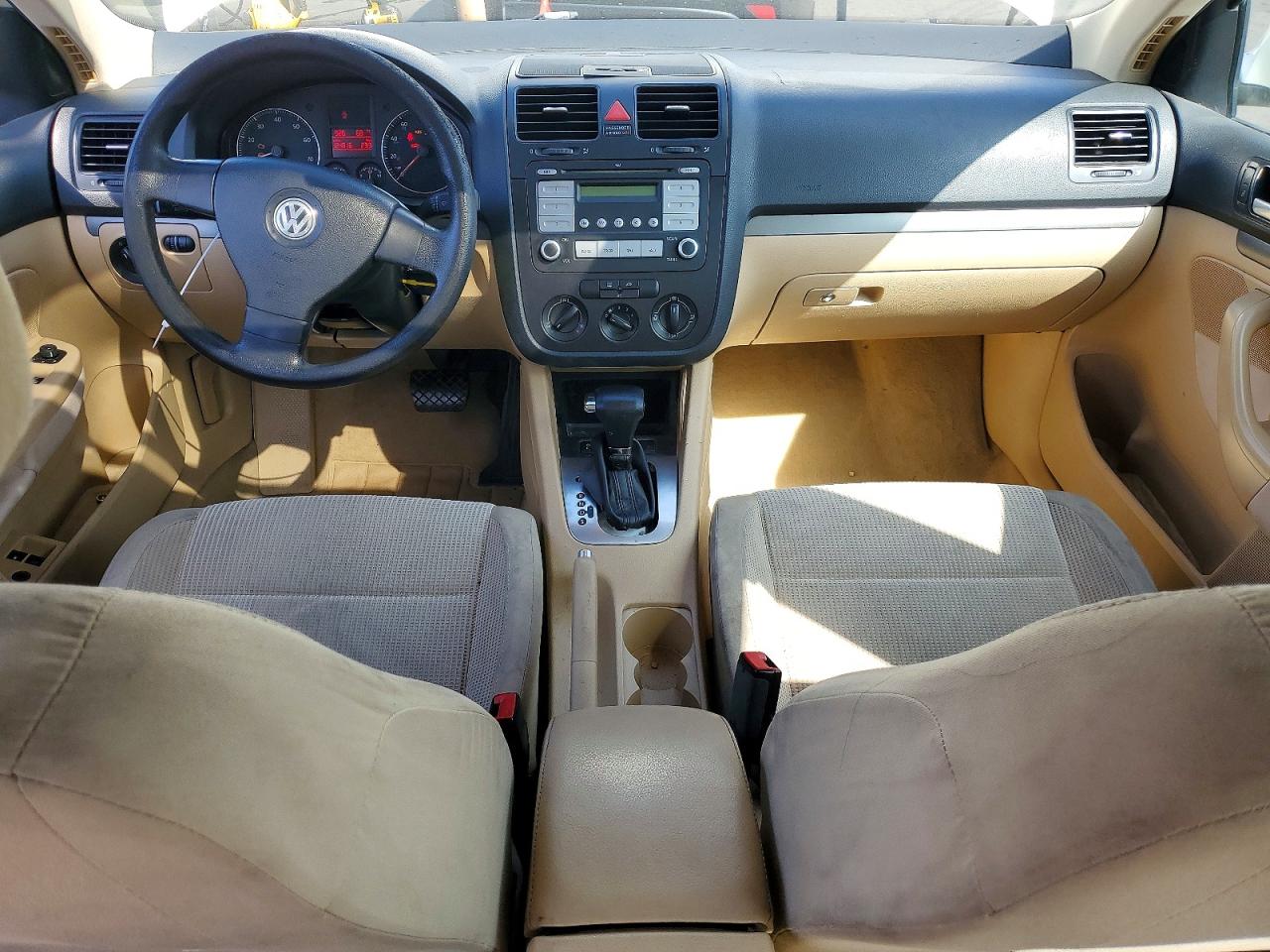 2008 Volkswagen Jetta White vin: 3VWHM71K38M087401