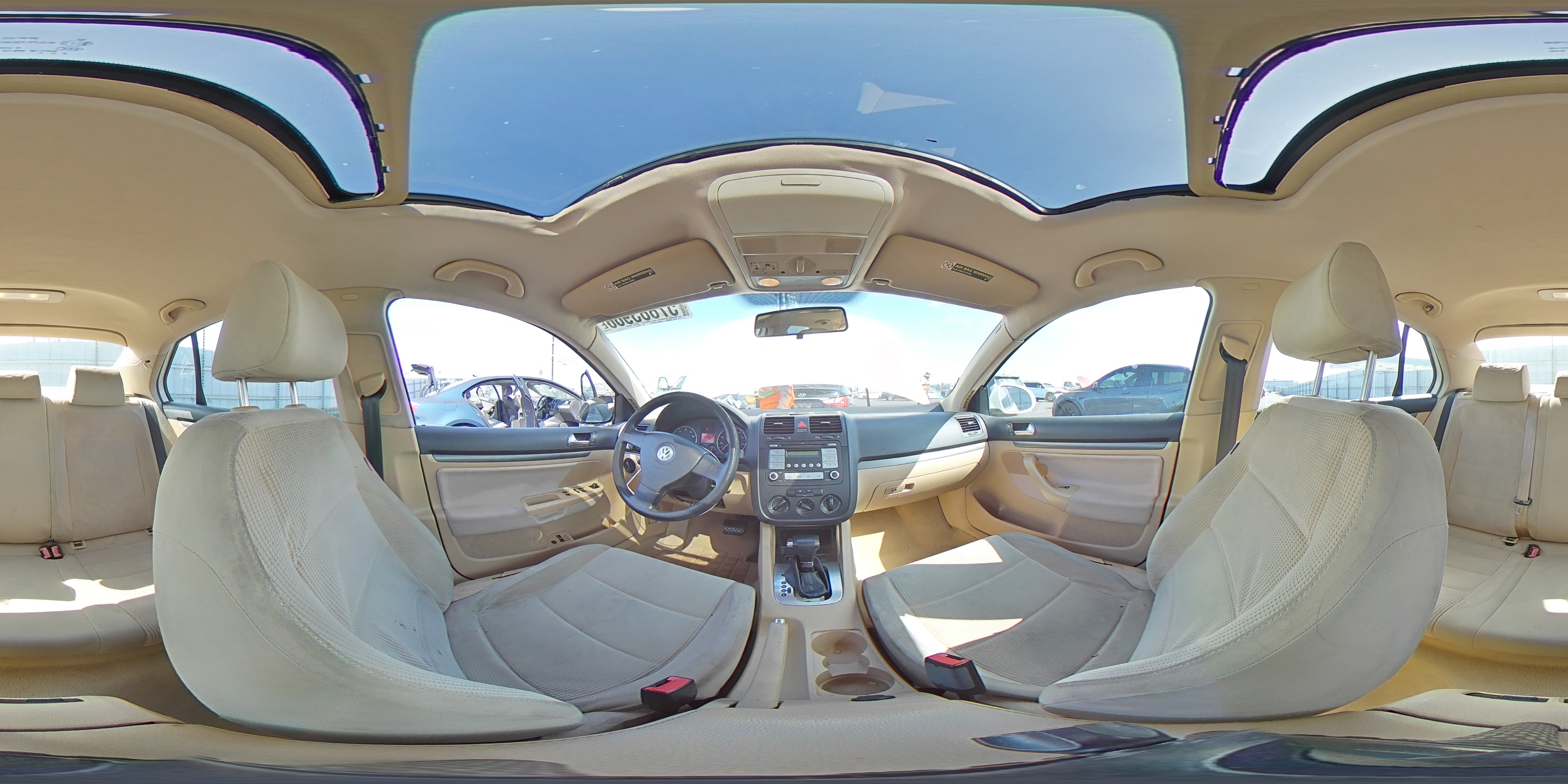 2008 Volkswagen Jetta White vin: 3VWHM71K38M087401