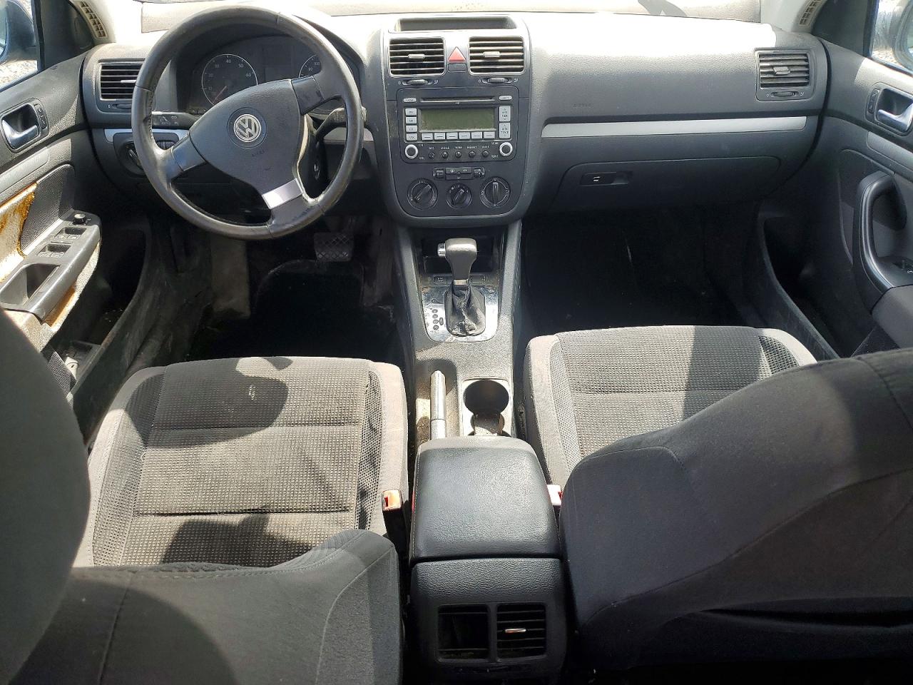 2009 Volkswagen Jetta S Blue vin: 3VWHM71K69M035472