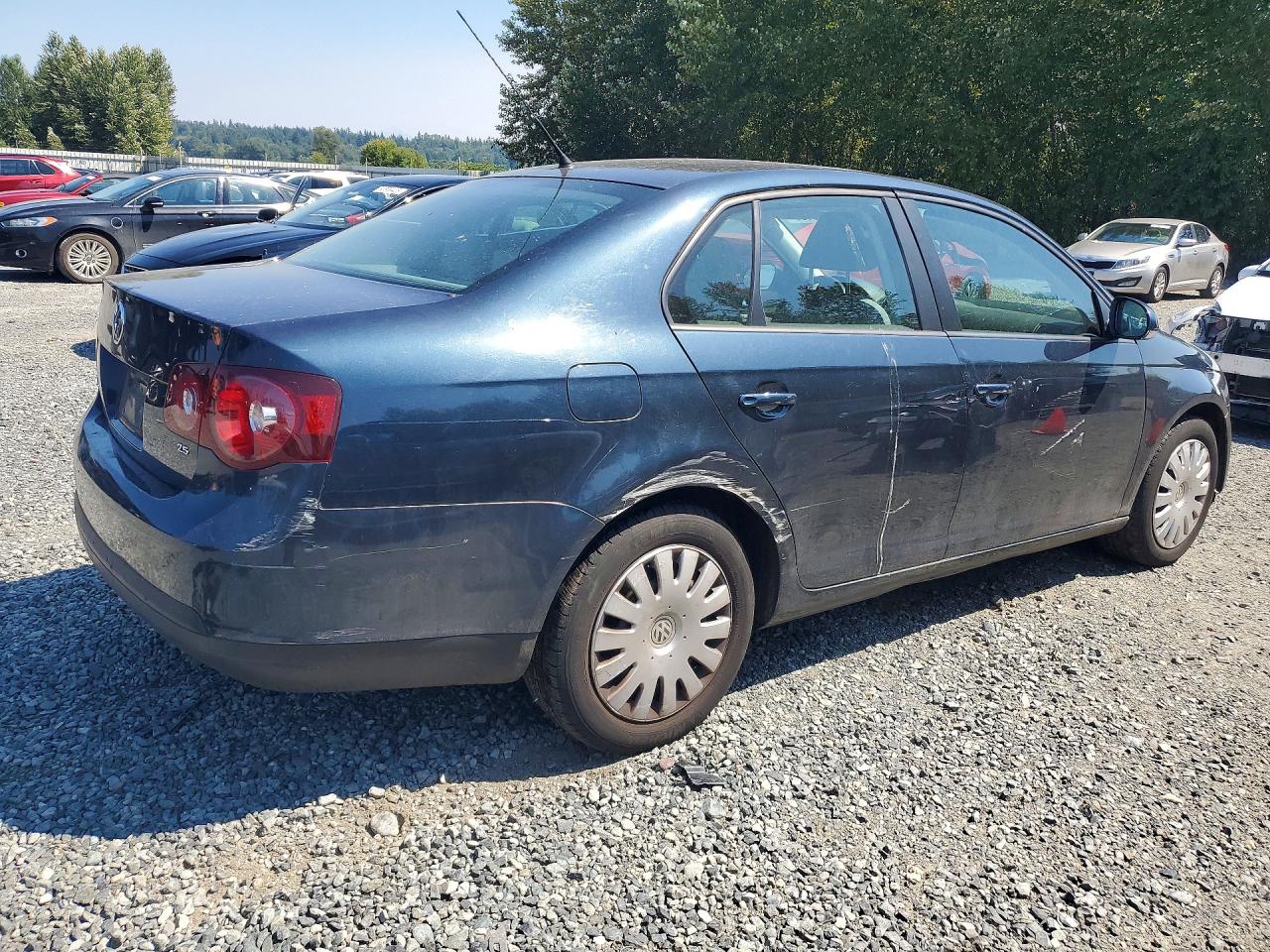 2008 Volkswagen Jetta S Черный vin: 3VWHM71K88M056547
