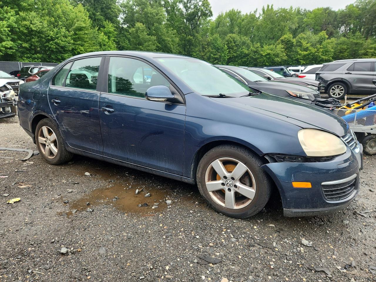 2008 Volkswagen Jetta S Серый vin: 3VWHM81K78M138999