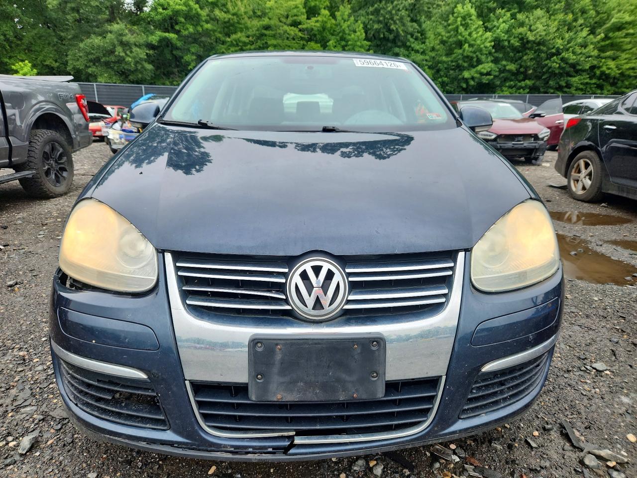 2008 Volkswagen Jetta S Серый vin: 3VWHM81K78M138999