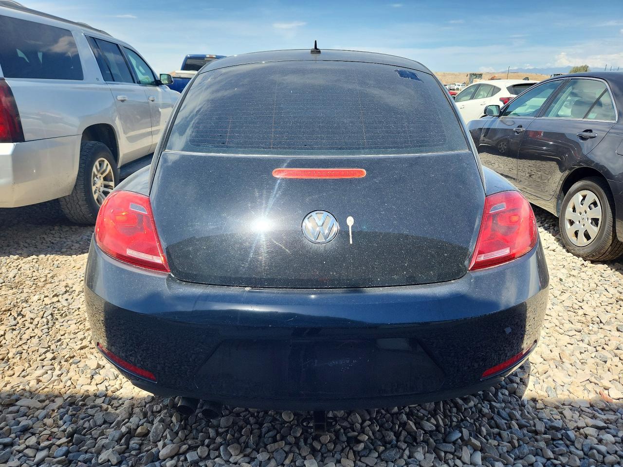 2012 Volkswagen Beetle Black vin: 3VWHP7AT2CM631816
