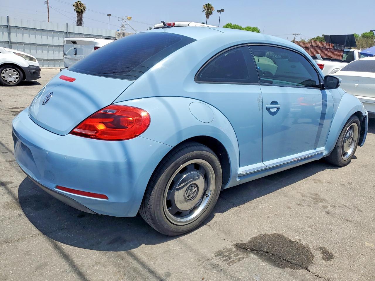 2012 Volkswagen Beetle Синий vin: 3VWHP7AT6CM625453