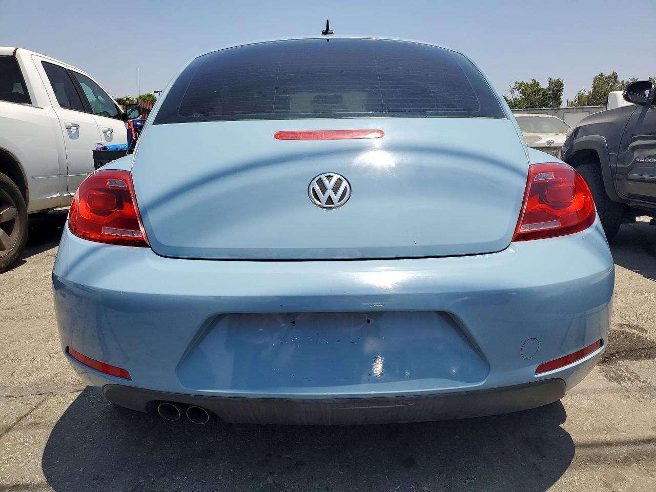 2012 Volkswagen Beetle Синий vin: 3VWHP7AT6CM625453