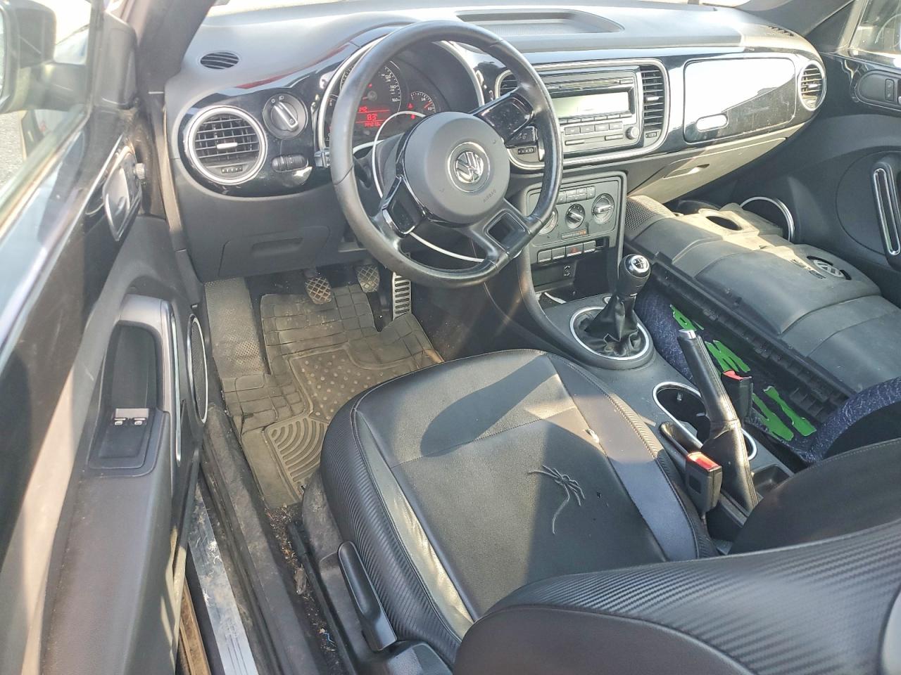 2012 Volkswagen Beetle Black vin: 3VWHP7AT8CM659247