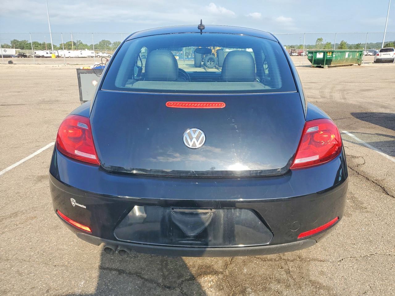 2012 Volkswagen Beetle Black vin: 3VWHP7AT8CM659247