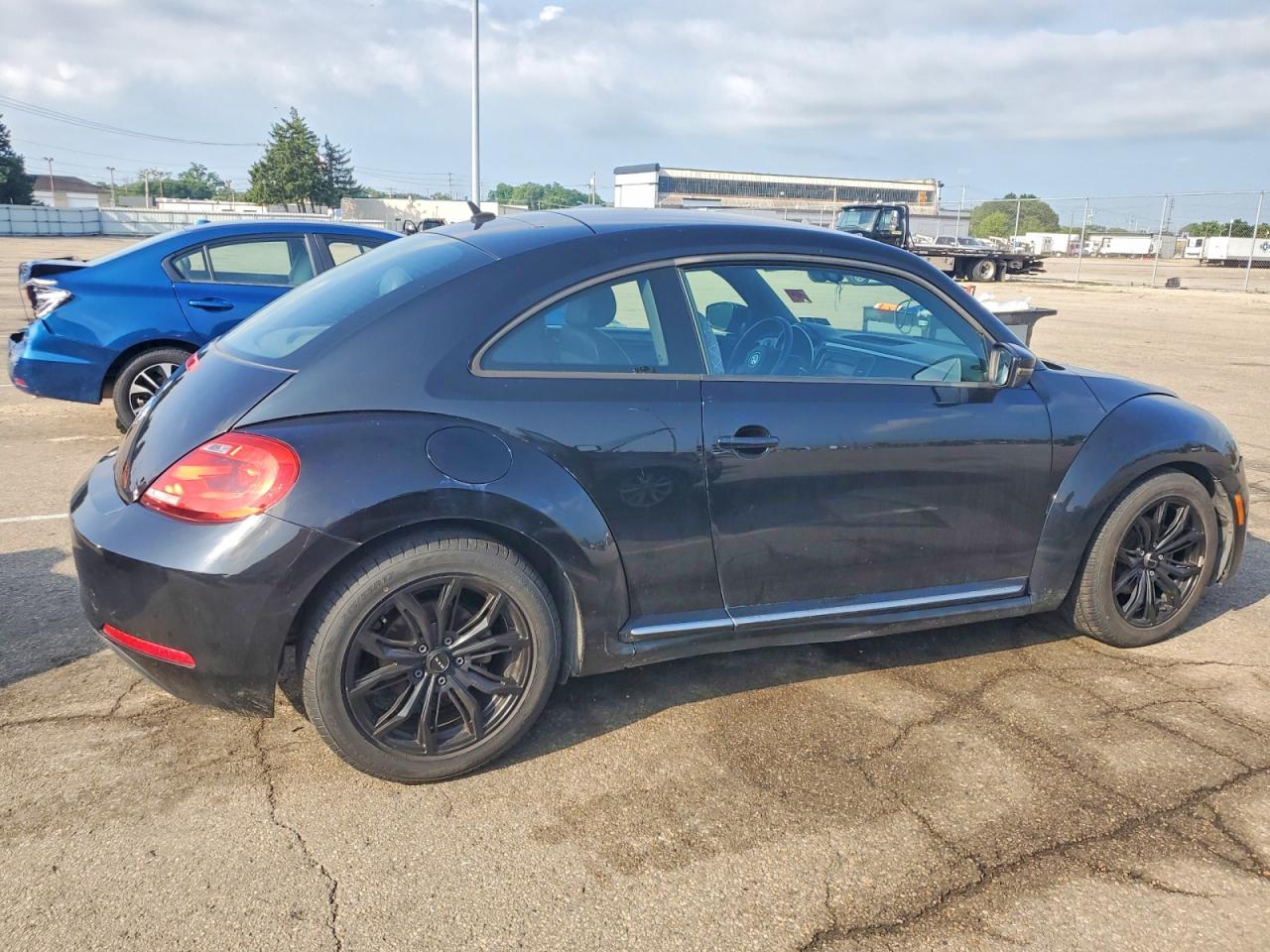 2012 Volkswagen Beetle Black vin: 3VWHP7AT8CM659247