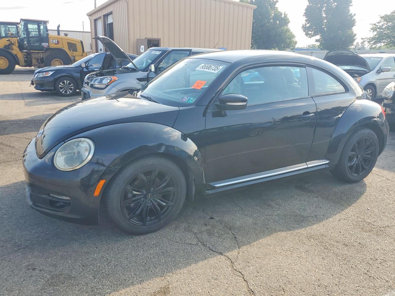 2012 Volkswagen Beetle Black vin: 3VWHP7AT8CM659247
