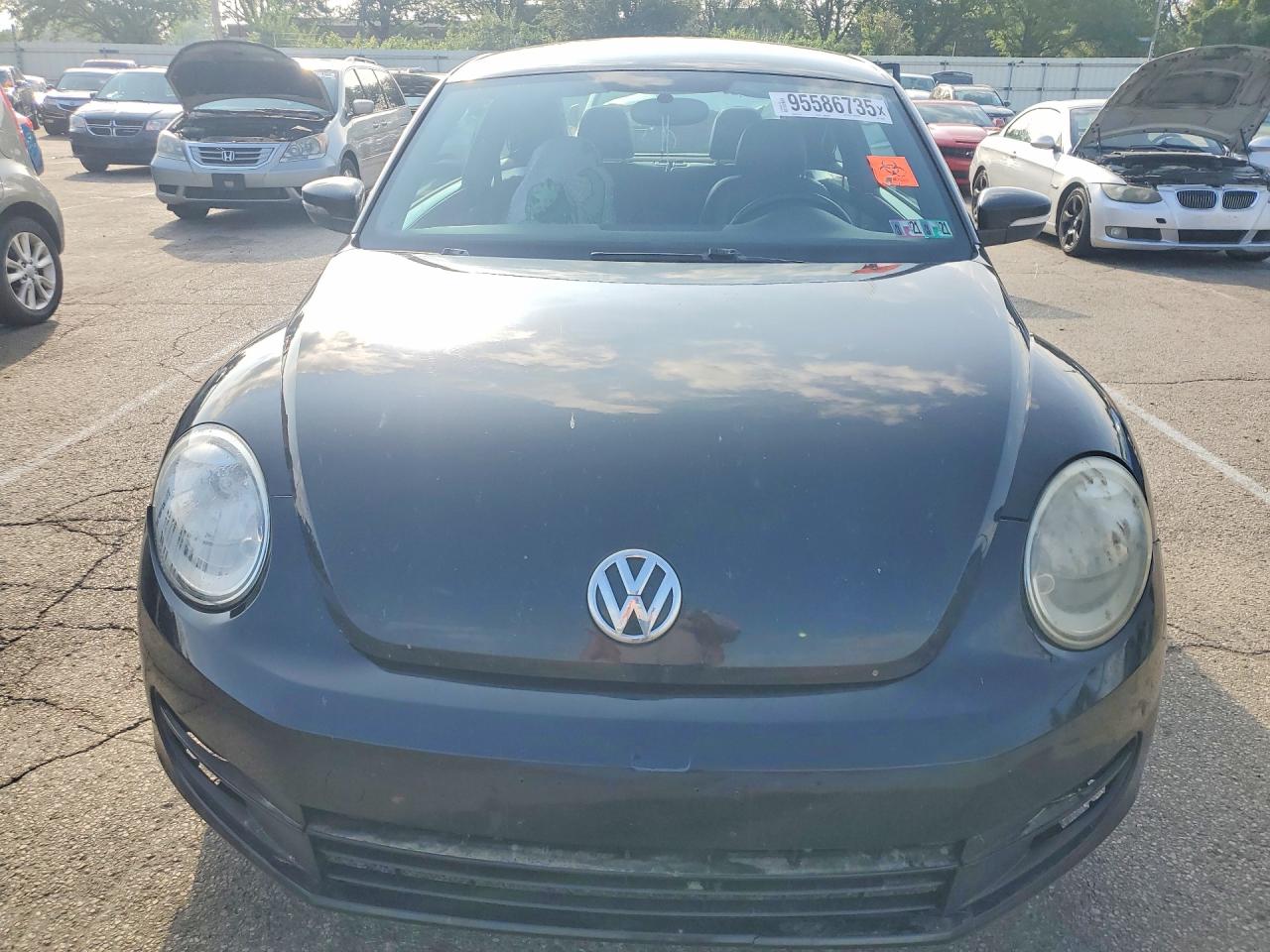2012 Volkswagen Beetle Black vin: 3VWHP7AT8CM659247
