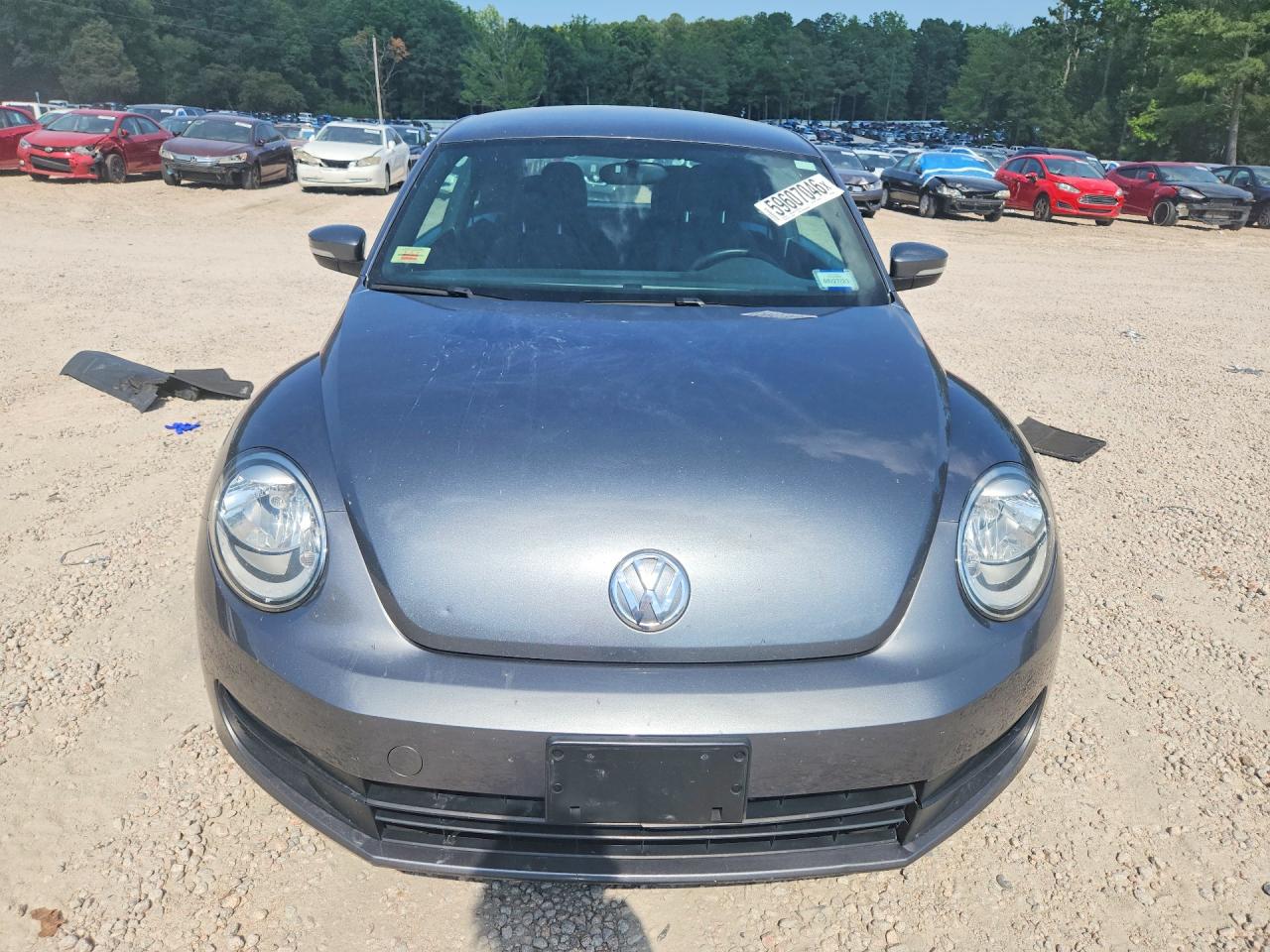 2013 Volkswagen Beetle Серый vin: 3VWHP7AT8DM678155