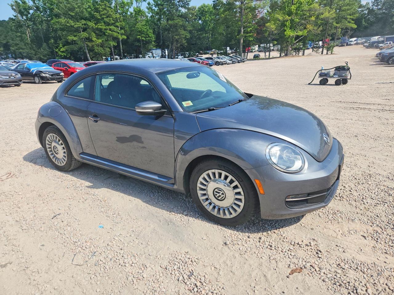 2013 Volkswagen Beetle Серый vin: 3VWHP7AT8DM678155