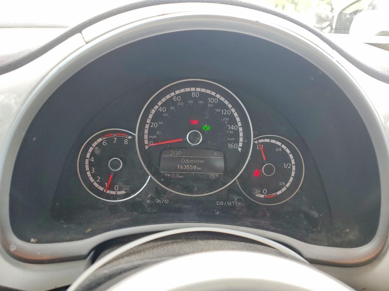 2015 Volkswagen Beetle 1.8t White vin: 3VWJ07AT0FM647488