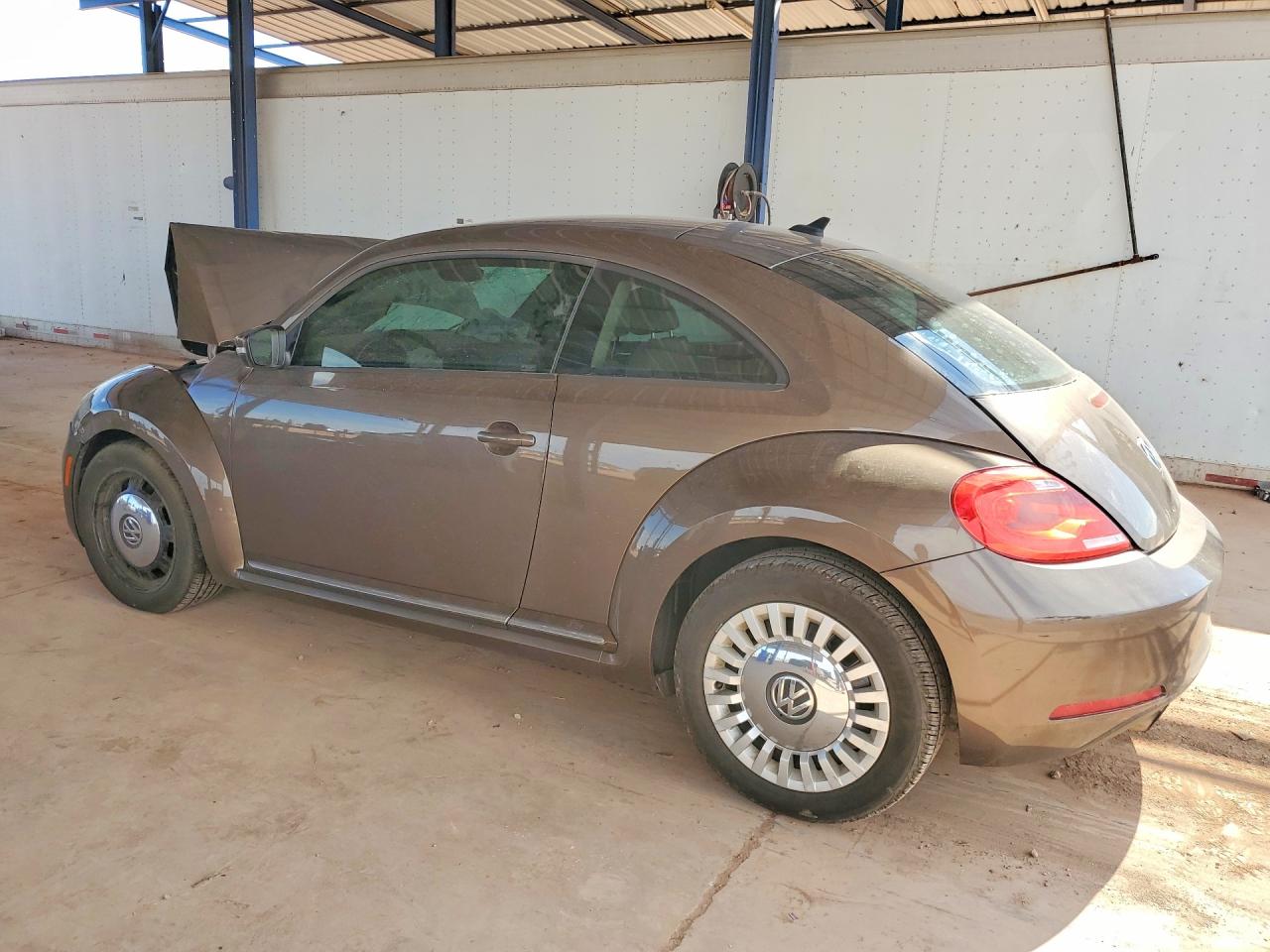 2014 Volkswagen Beetle Brown vin: 3VWJ07AT1EM662290