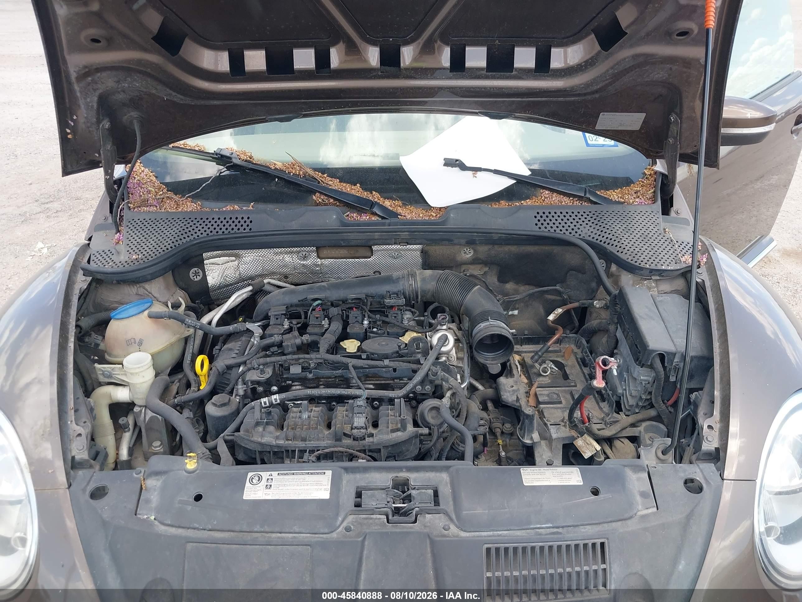 2014 Volkswagen Beetle 1.8t Коричневый vin: 3VWJ07AT2EM660063