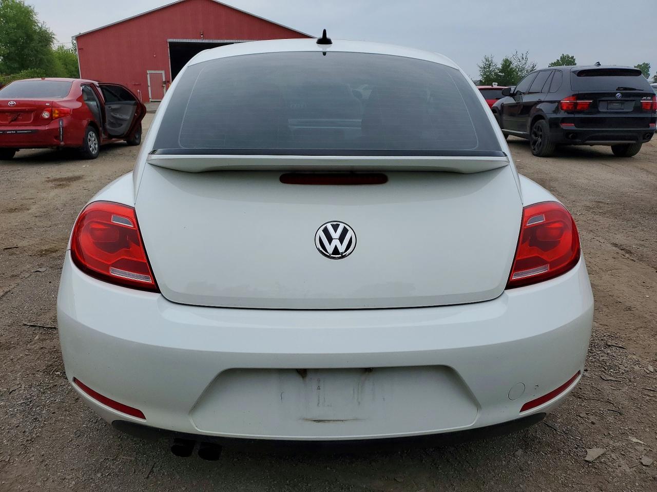 2016 Volkswagen Beetle Se White vin: 3VWJ07AT5GM604685