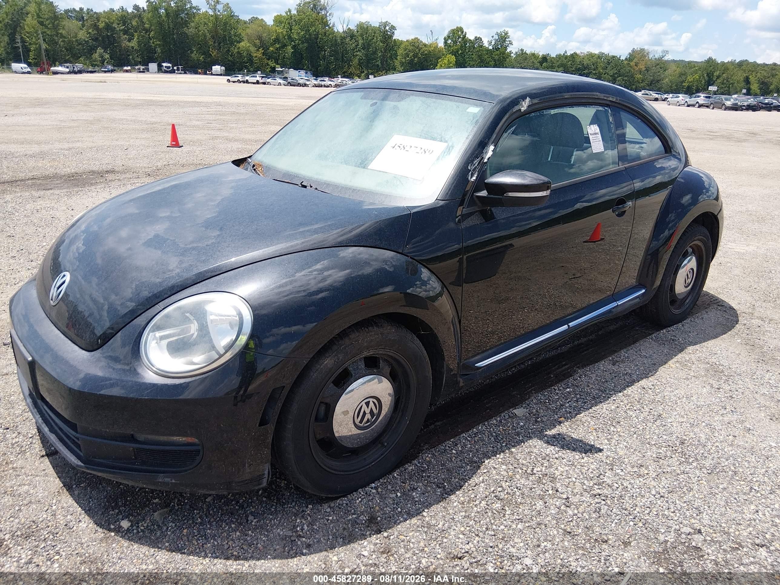 2014 Volkswagen Beetle 1.8t Черный vin: 3VWJ17AT0EM663587
