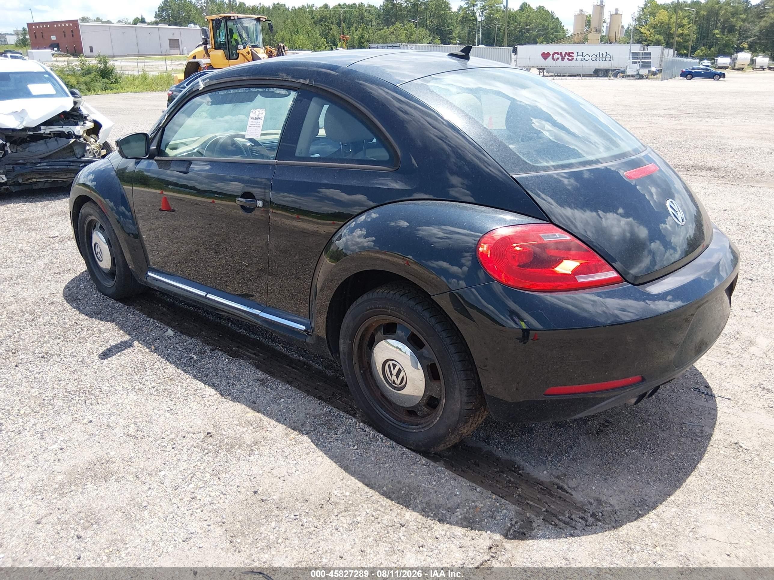 2014 Volkswagen Beetle 1.8t Черный vin: 3VWJ17AT0EM663587
