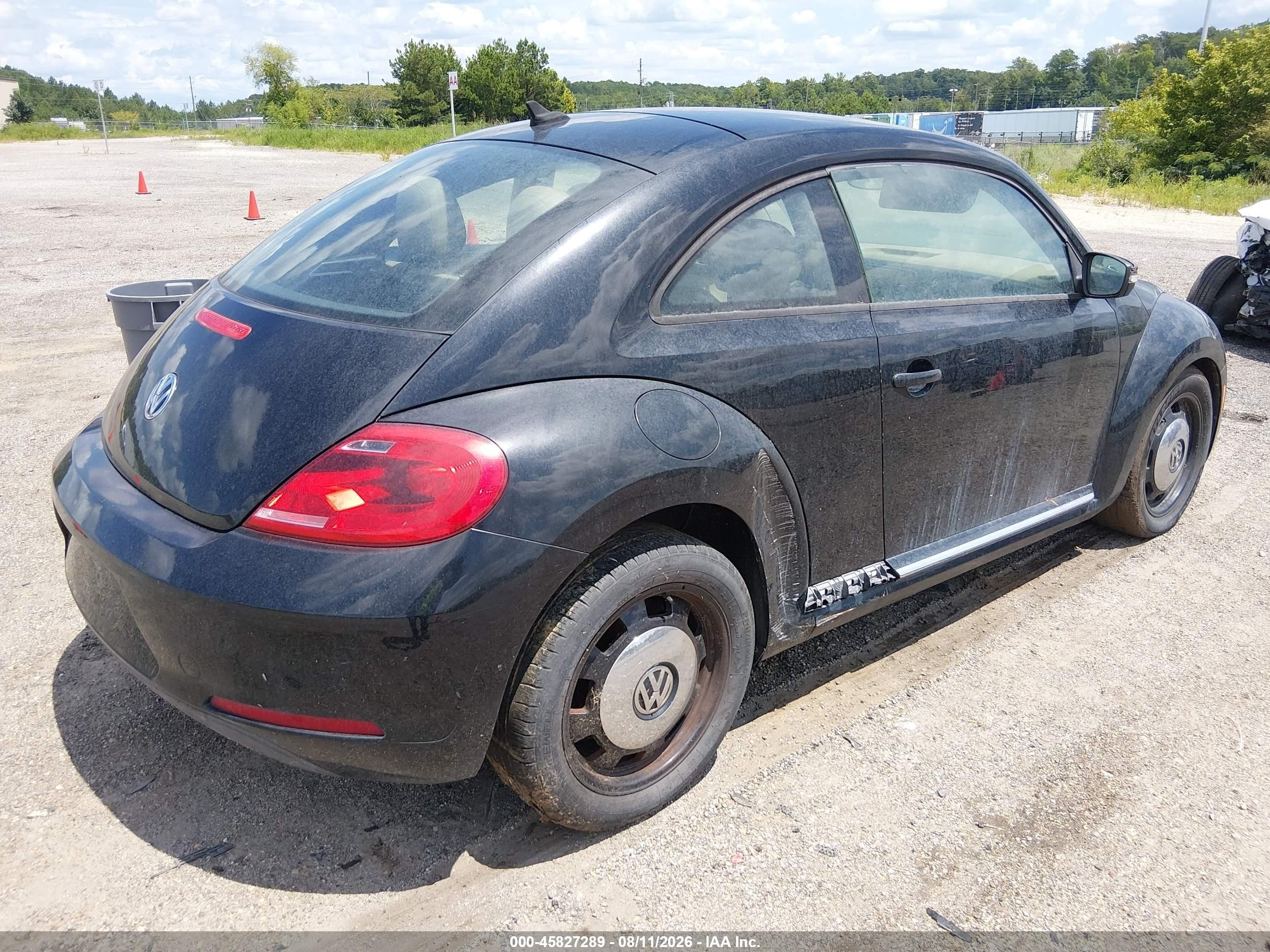 2014 Volkswagen Beetle 1.8t Черный vin: 3VWJ17AT0EM663587