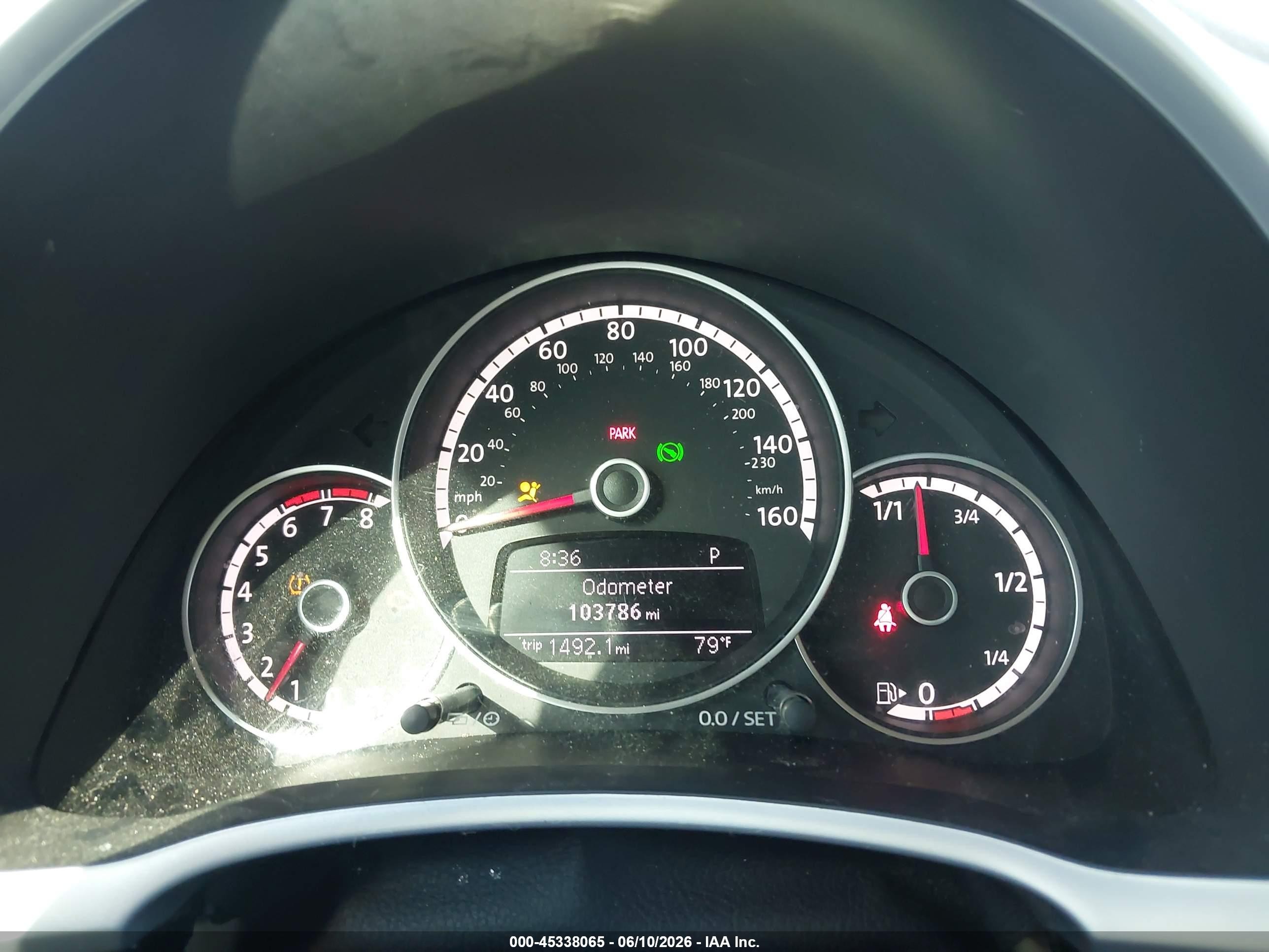 2014 Volkswagen Beetle 1.8t Black vin: 3VWJ17AT0EM665064