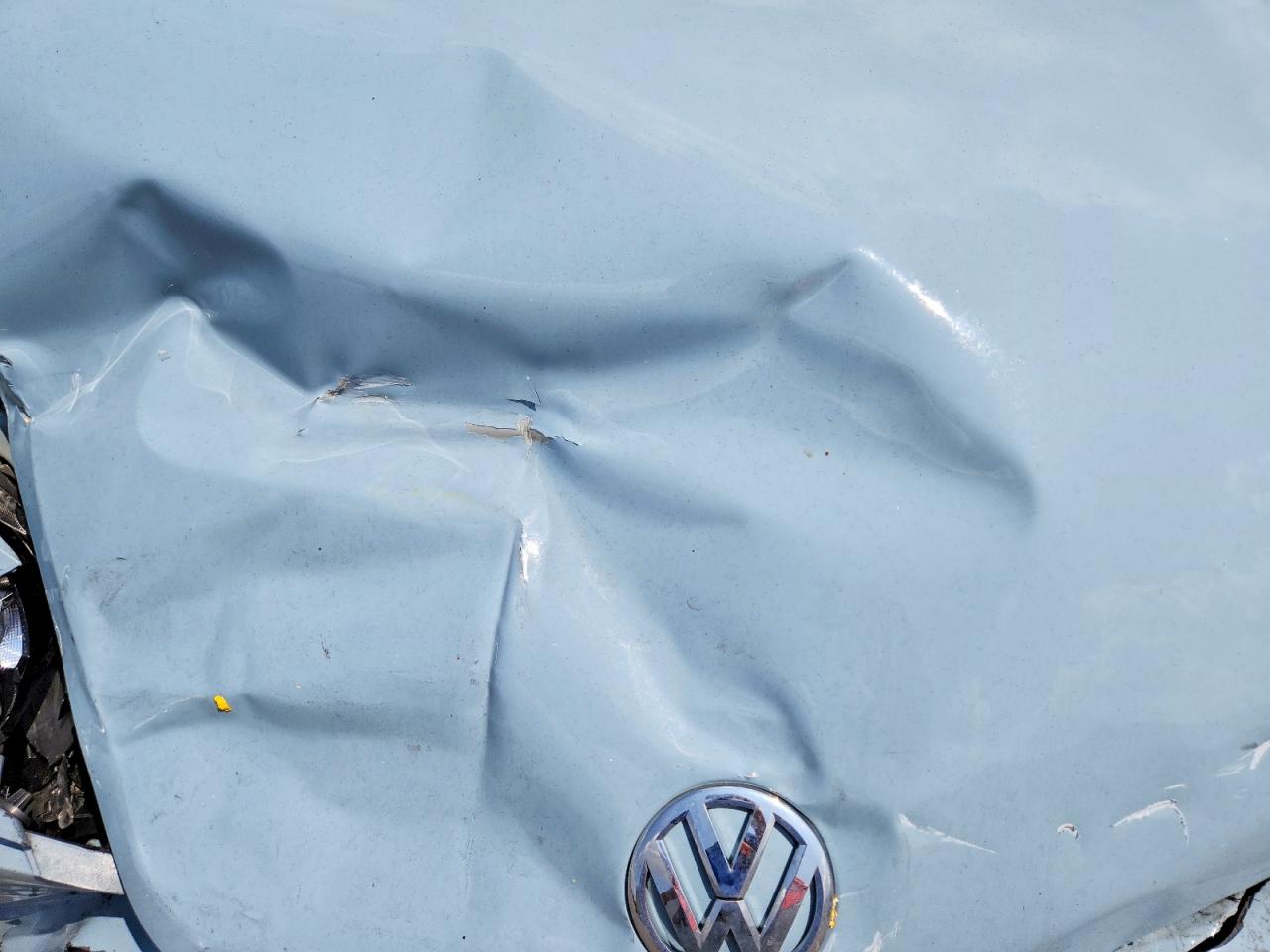 2015 Volkswagen Beetle 1.8t Blue vin: 3VWJ17AT1FM635783