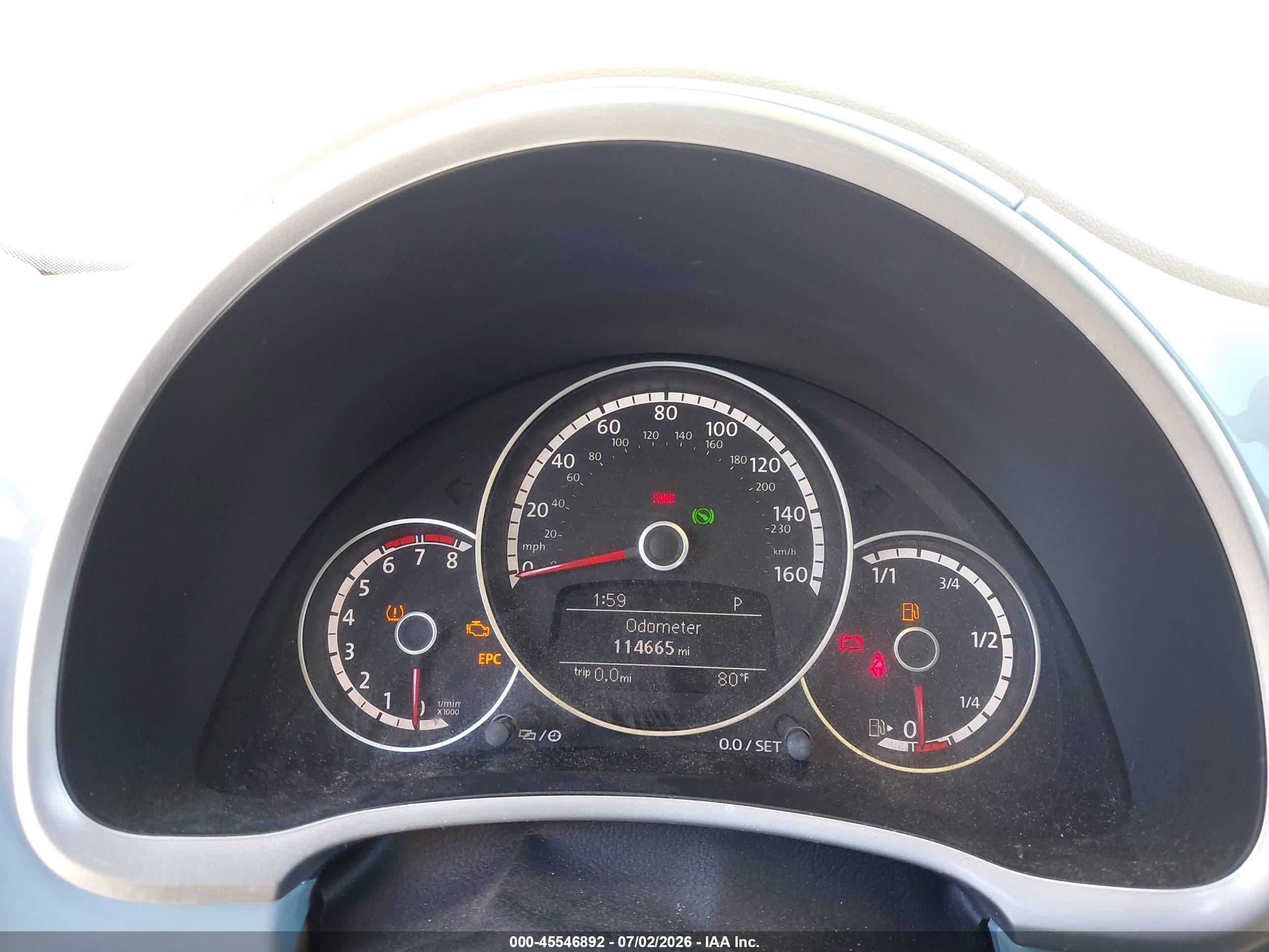 2015 Volkswagen Beetle 1.8t Light Blue vin: 3VWJ17AT7FM601234