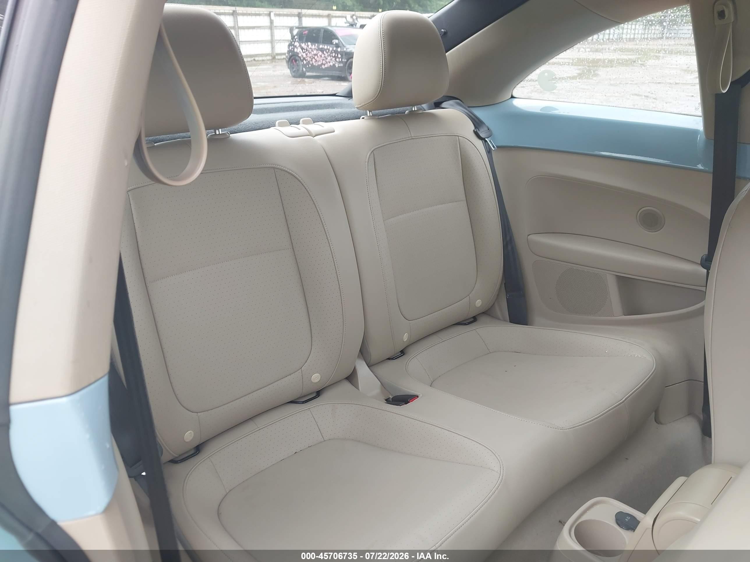 2015 Volkswagen Beetle 1.8t Light Blue vin: 3VWJ17AT7FM643015