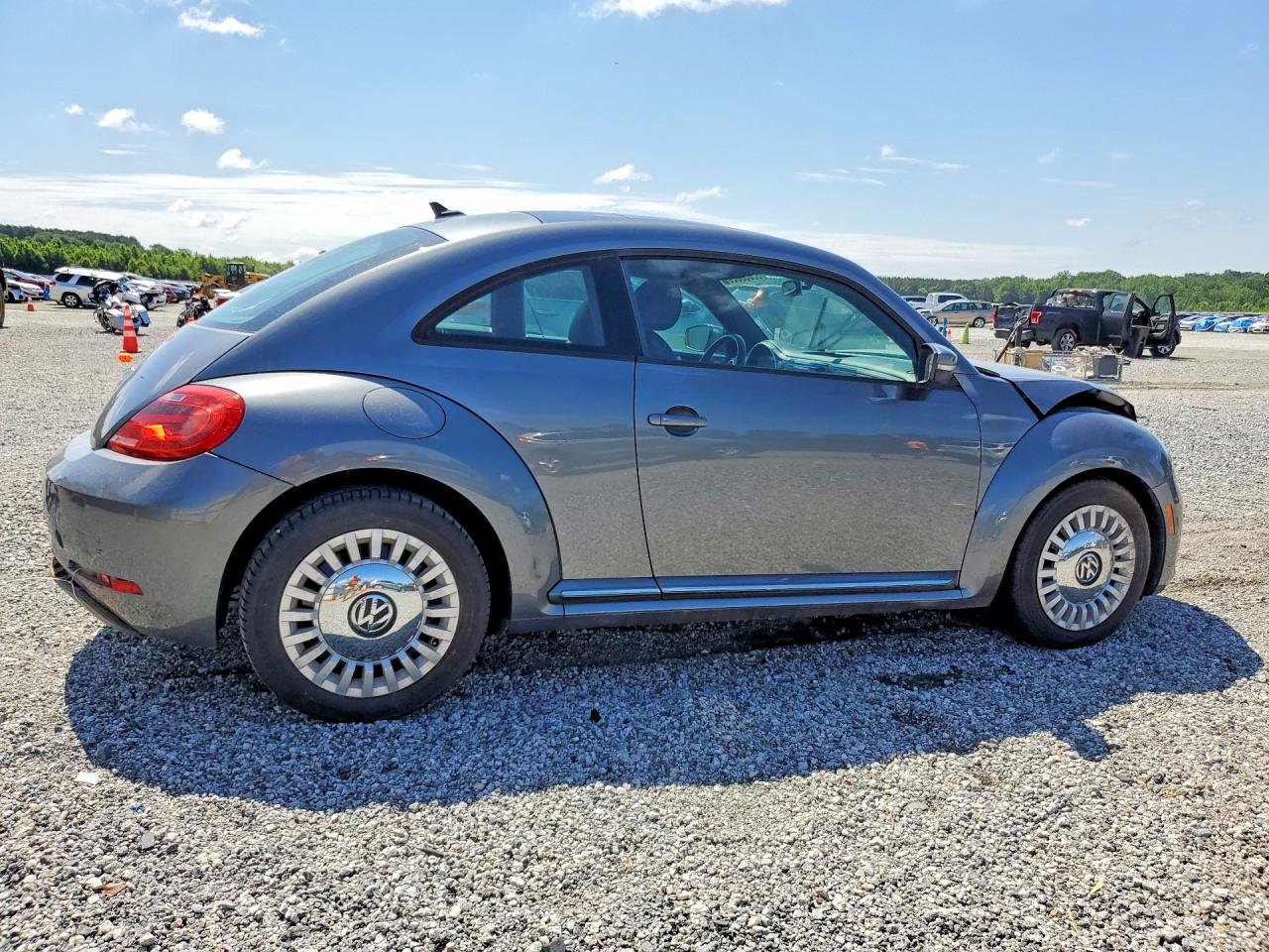 2015 Volkswagen Beetle 1.8t Gray vin: 3VWJ17AT8FM640852