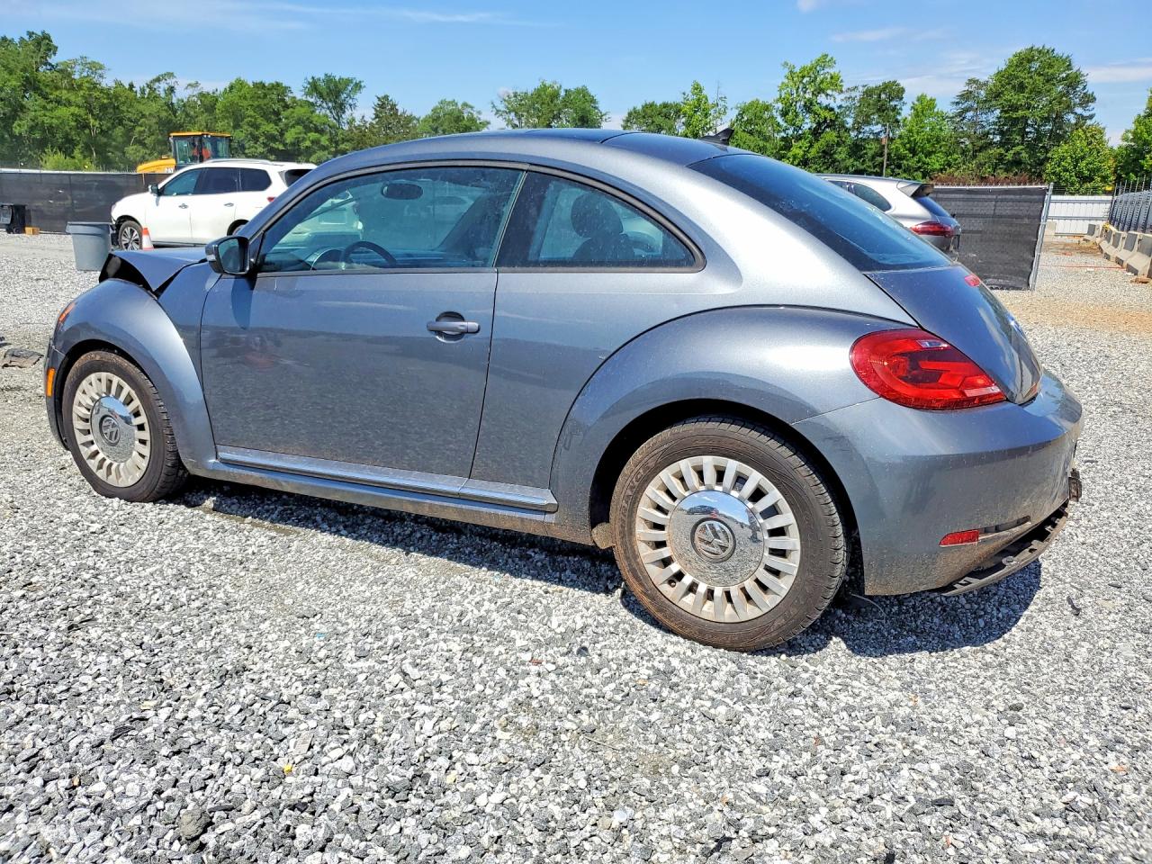 2015 Volkswagen Beetle 1.8t Gray vin: 3VWJ17AT8FM640852
