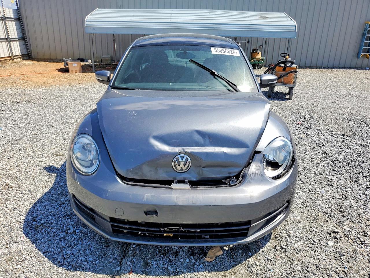 2015 Volkswagen Beetle 1.8t Gray vin: 3VWJ17AT8FM640852