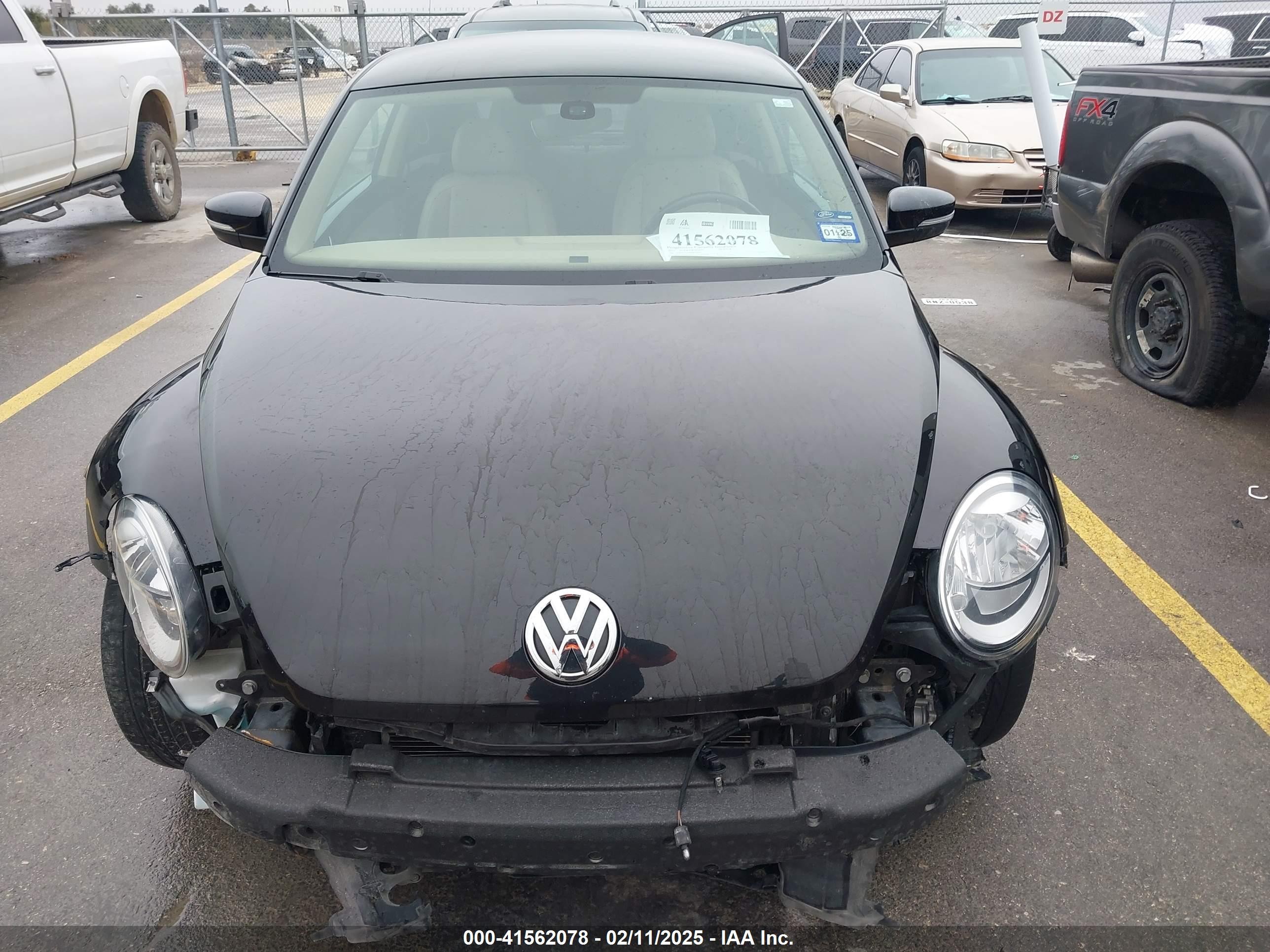 2017 Volkswagen Beetle 1.8t Se/1.8t Sel Black vin: 3VWJ17AT9HM618202