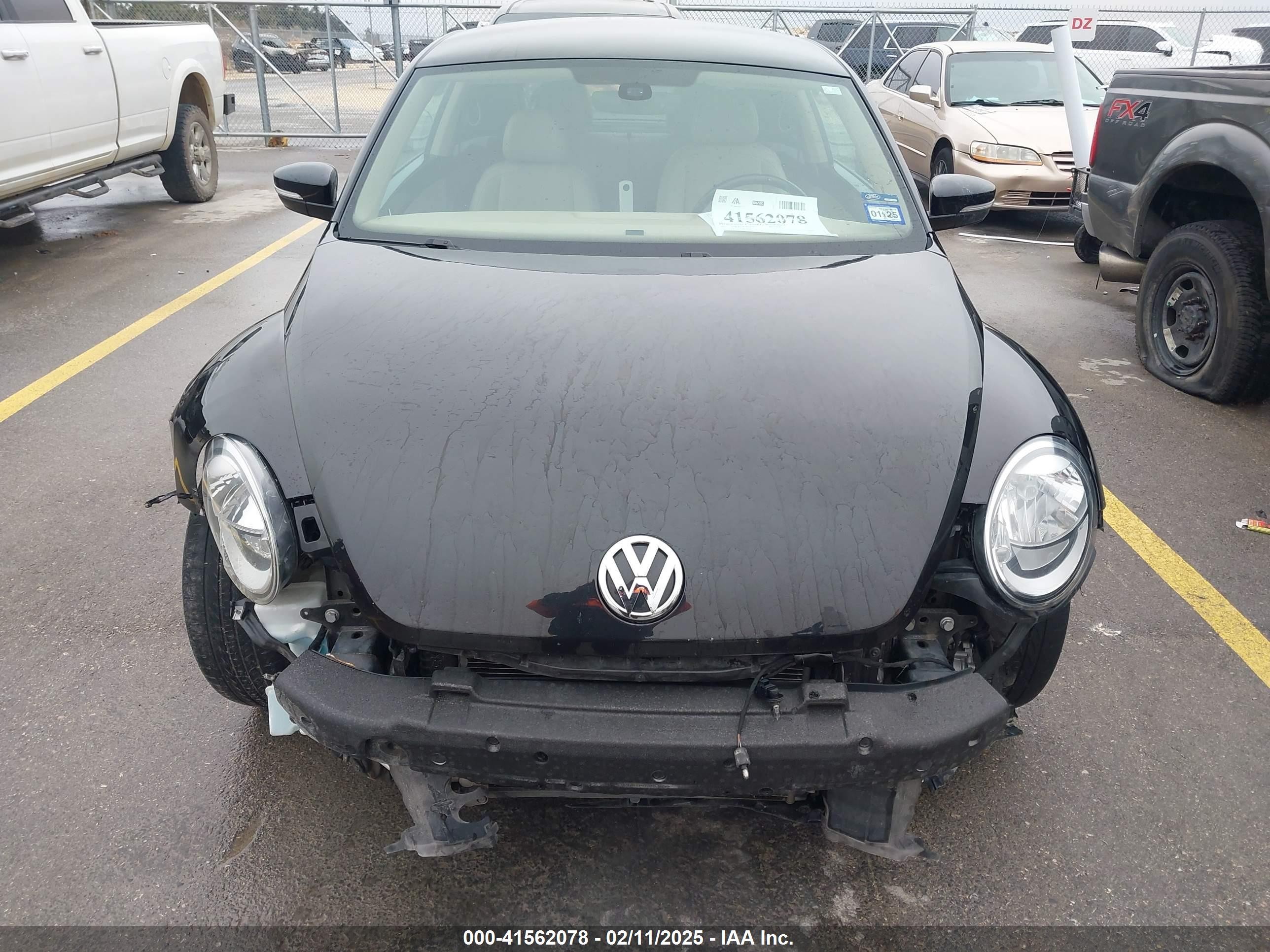 2017 Volkswagen Beetle 1.8t Se/1.8t Sel Black vin: 3VWJ17AT9HM618202