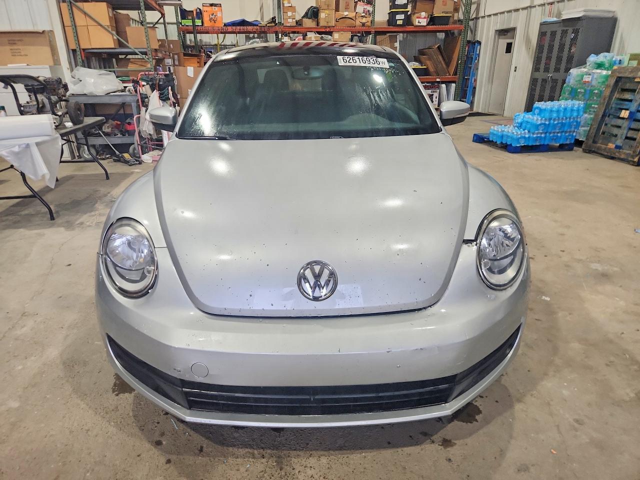 2015 Volkswagen Beetle 1.8t Silver vin: 3VWJ17ATXFM620490