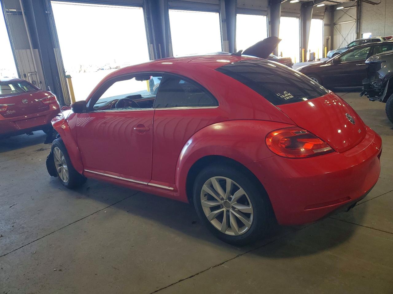 2013 Volkswagen Beetle Красный vin: 3VWJL7AT1DM624418