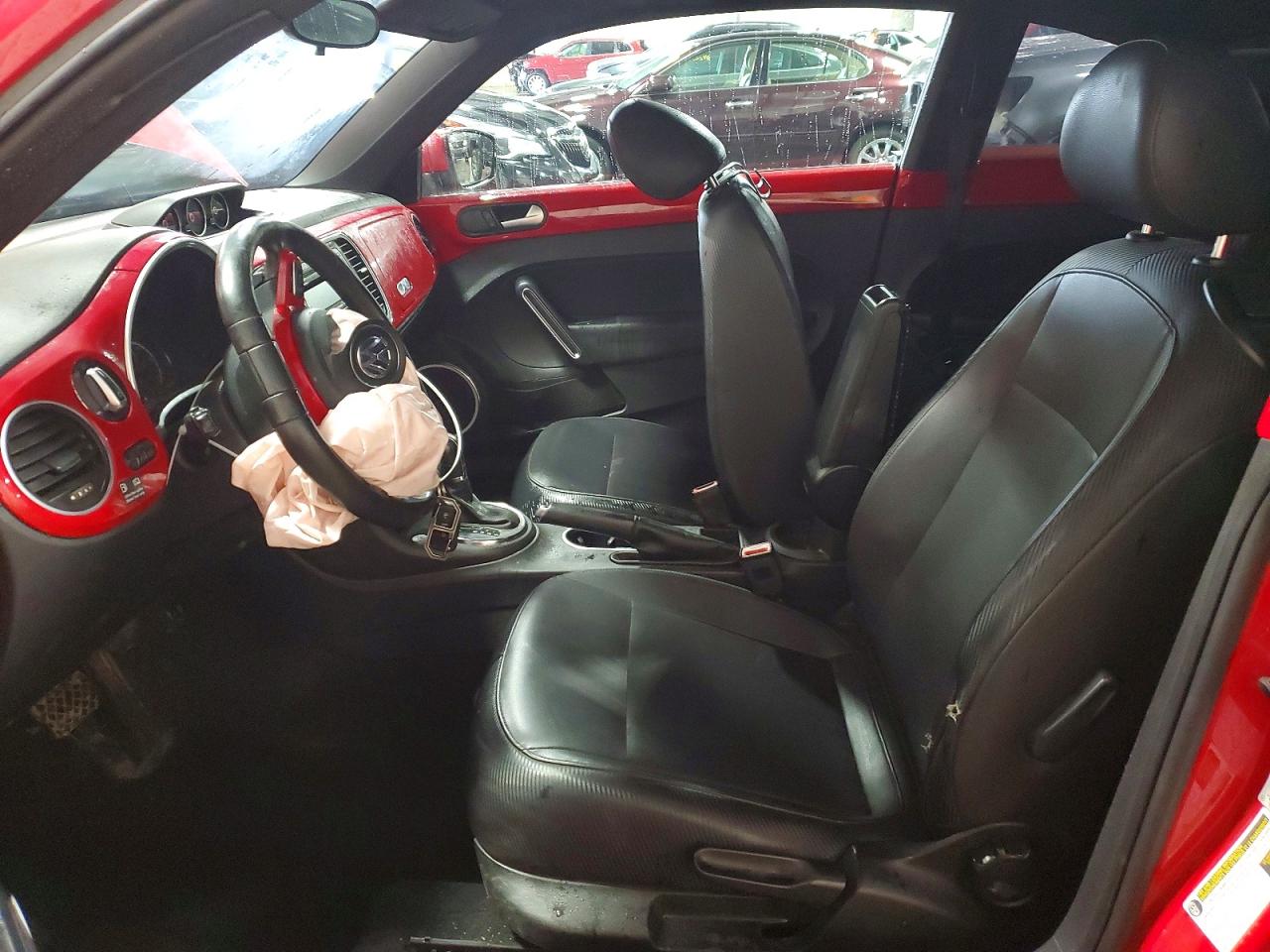 2013 Volkswagen Beetle Красный vin: 3VWJL7AT1DM624418