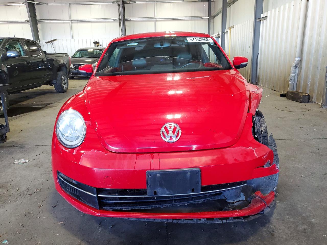 2013 Volkswagen Beetle Красный vin: 3VWJL7AT1DM624418