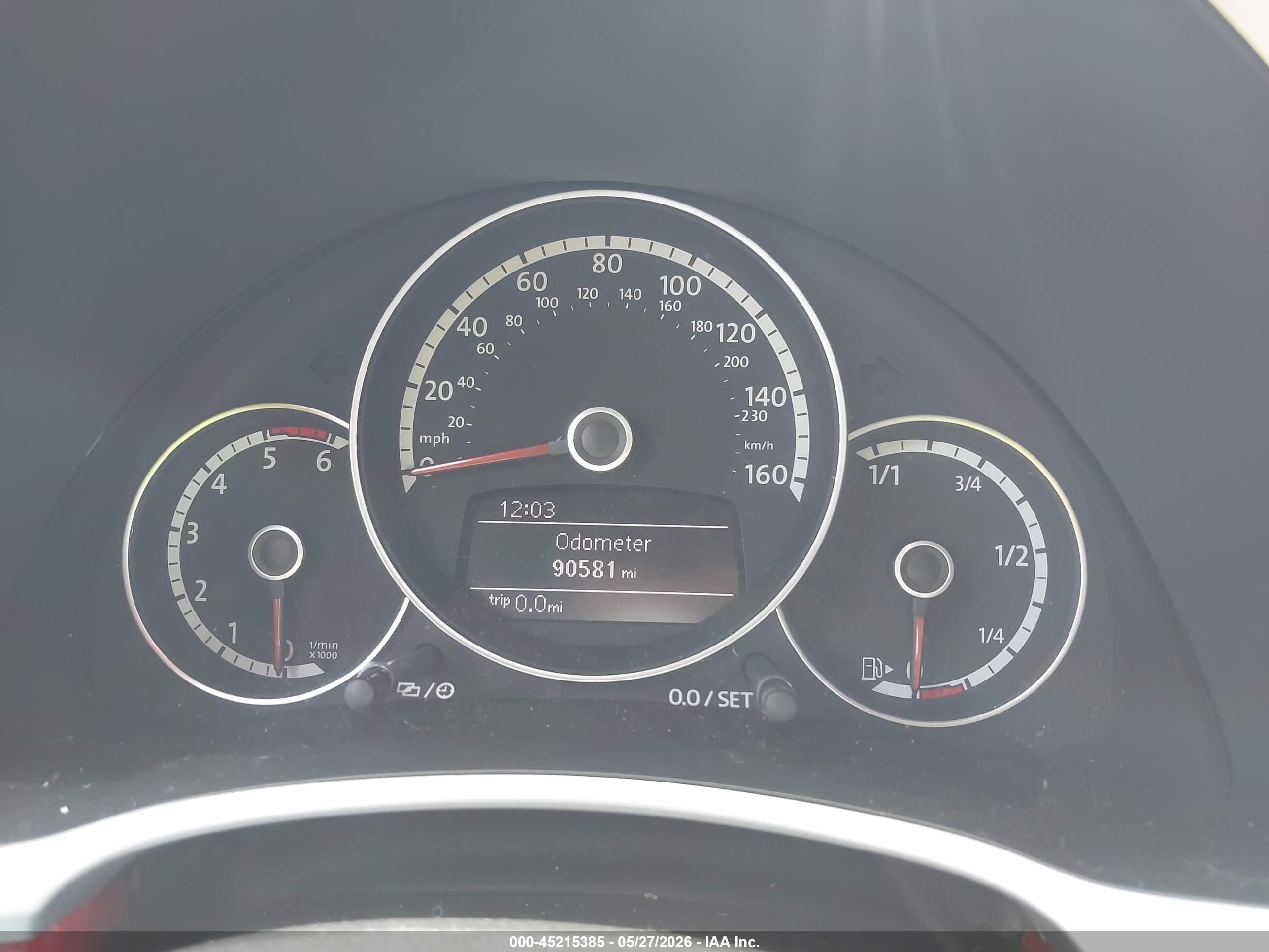 2013 Volkswagen Beetle 2.0l Tdi Red vin: 3VWJL7AT1DM661498