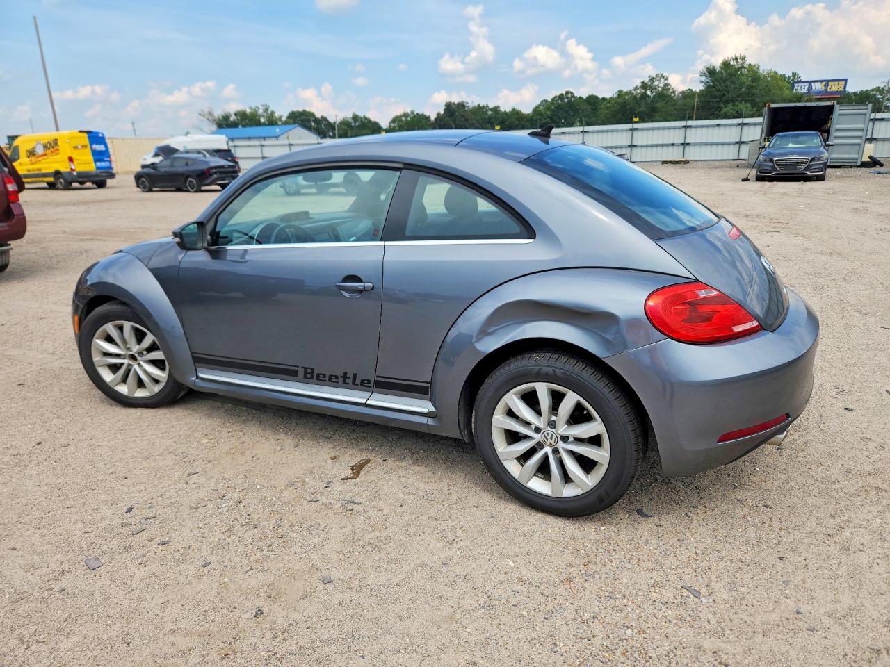 2013 Volkswagen Beetle Gray vin: 3VWJL7AT3DM669330