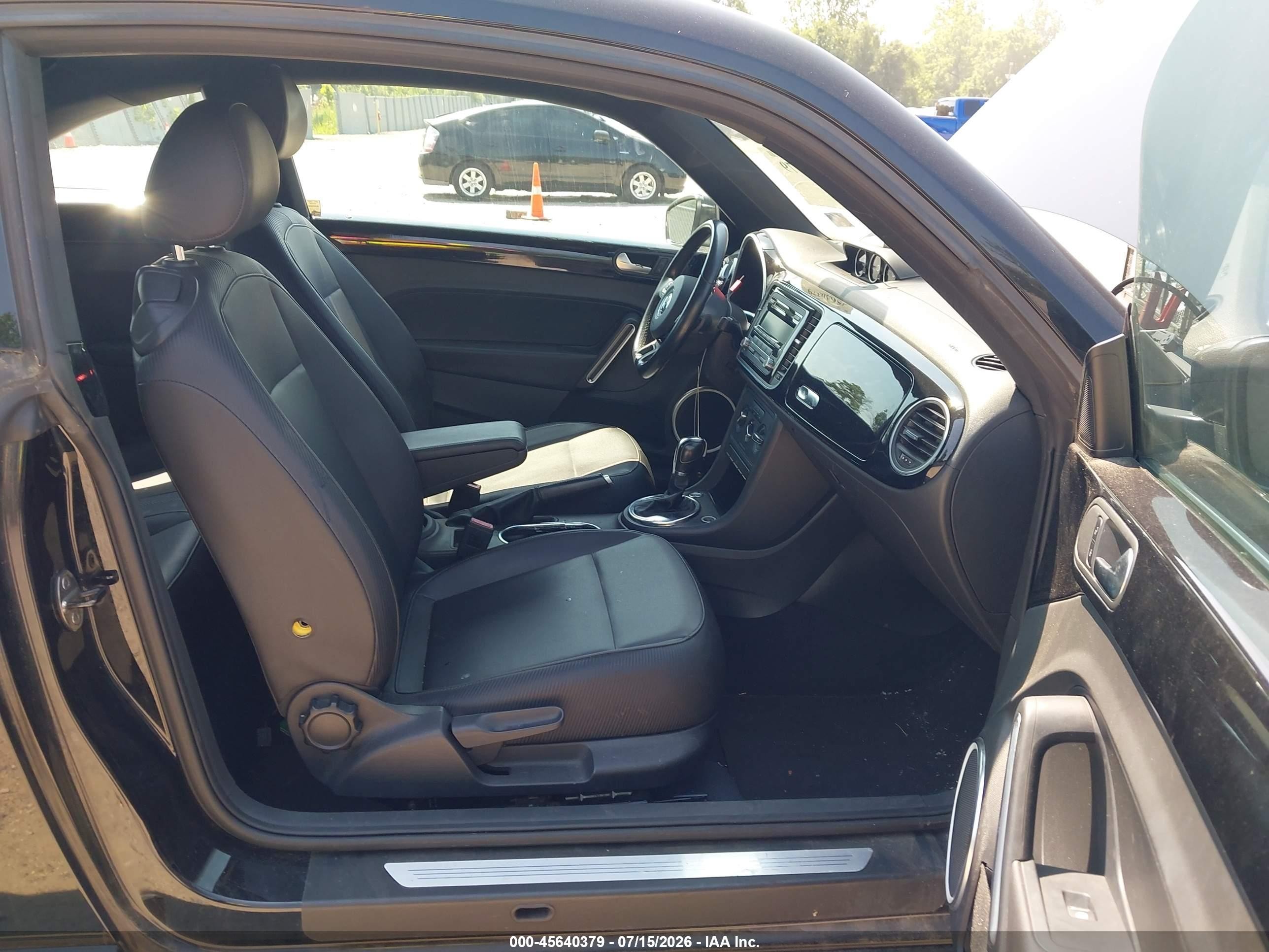 2013 Volkswagen Beetle 2.0l Tdi Black vin: 3VWJL7AT4DM620394