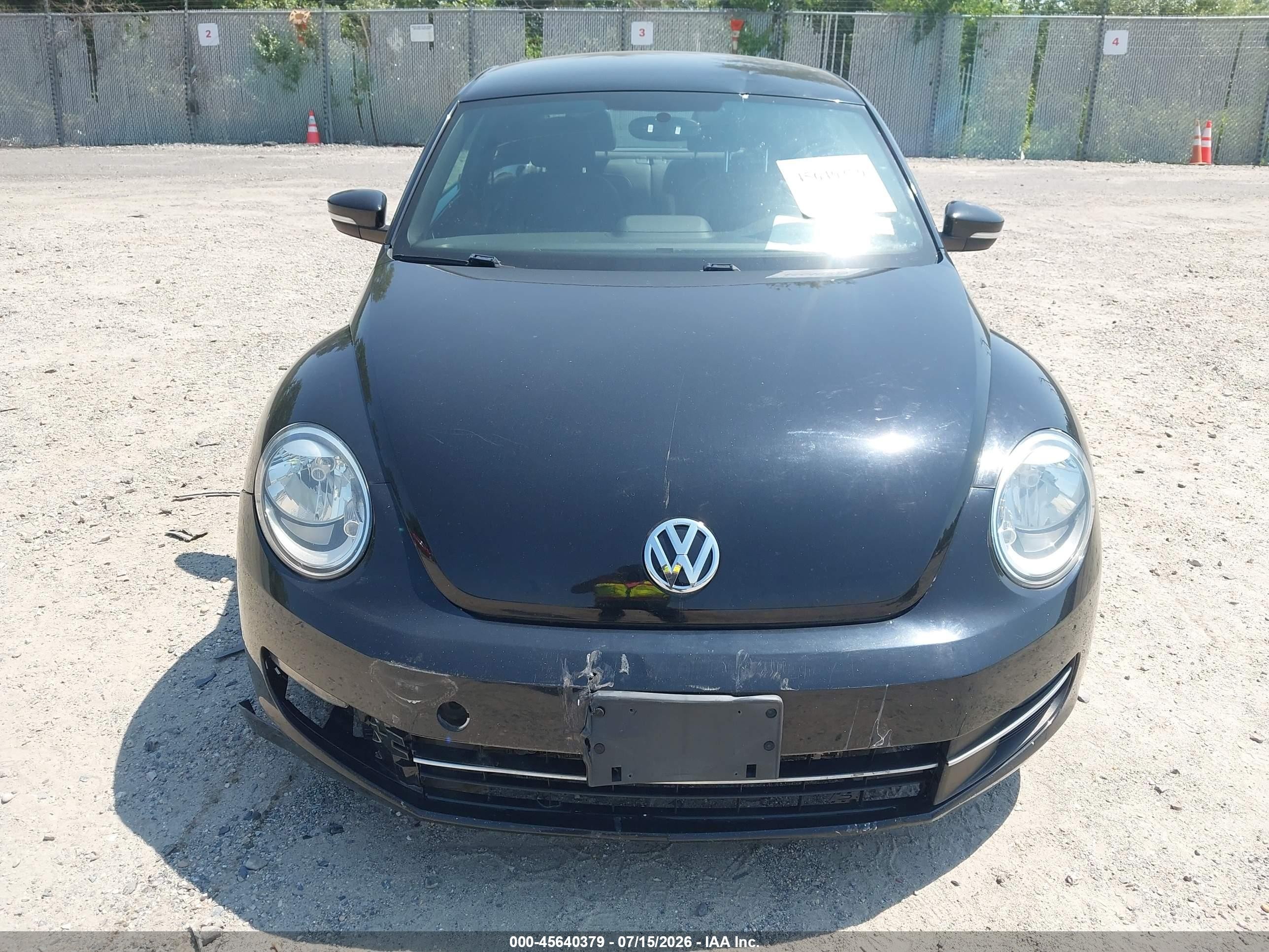 2013 Volkswagen Beetle 2.0l Tdi Black vin: 3VWJL7AT4DM620394