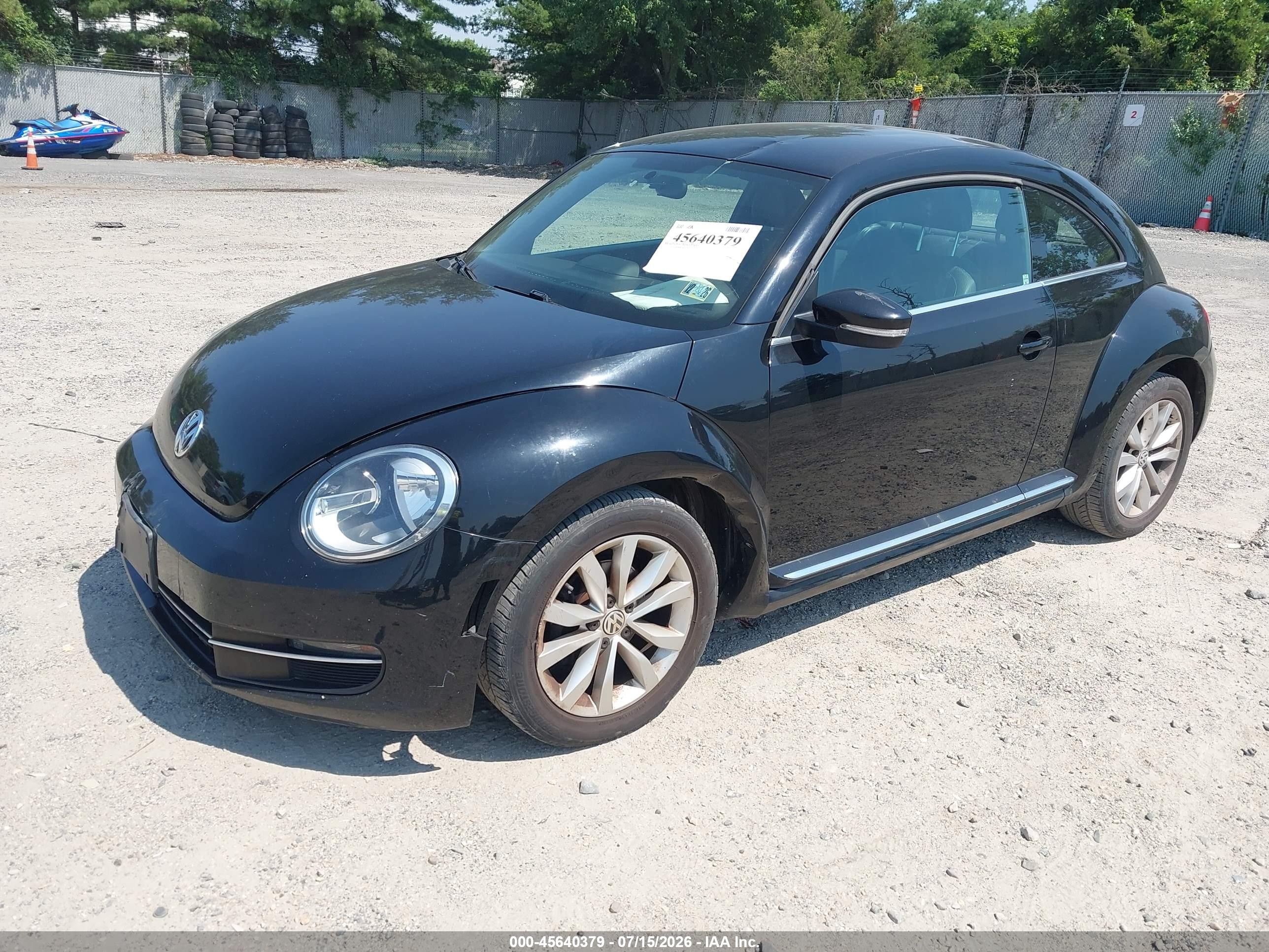 2013 Volkswagen Beetle 2.0l Tdi Black vin: 3VWJL7AT4DM620394